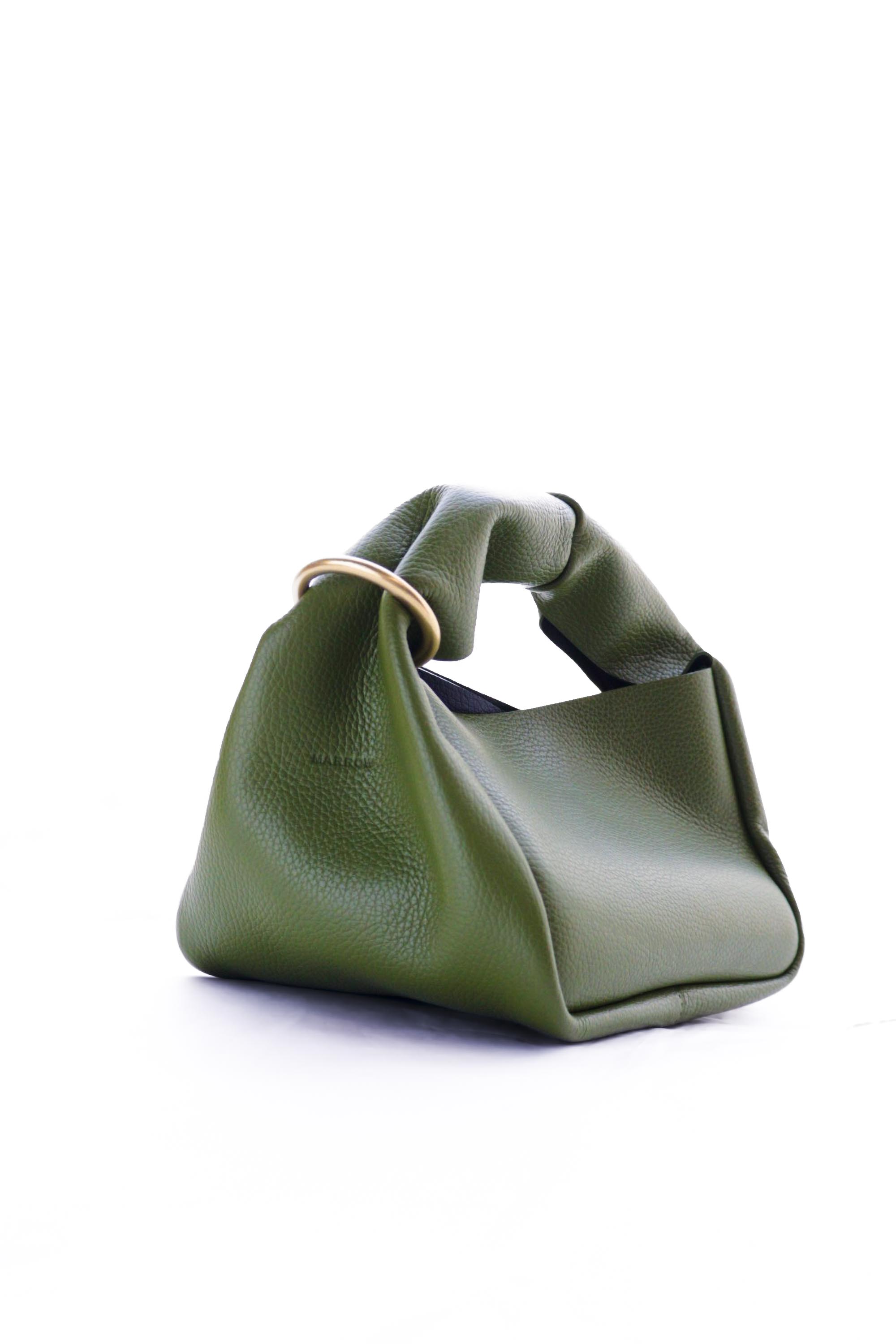 CUBE RING MUFF green tee グリーンティー (MARROW マロー):バッグ