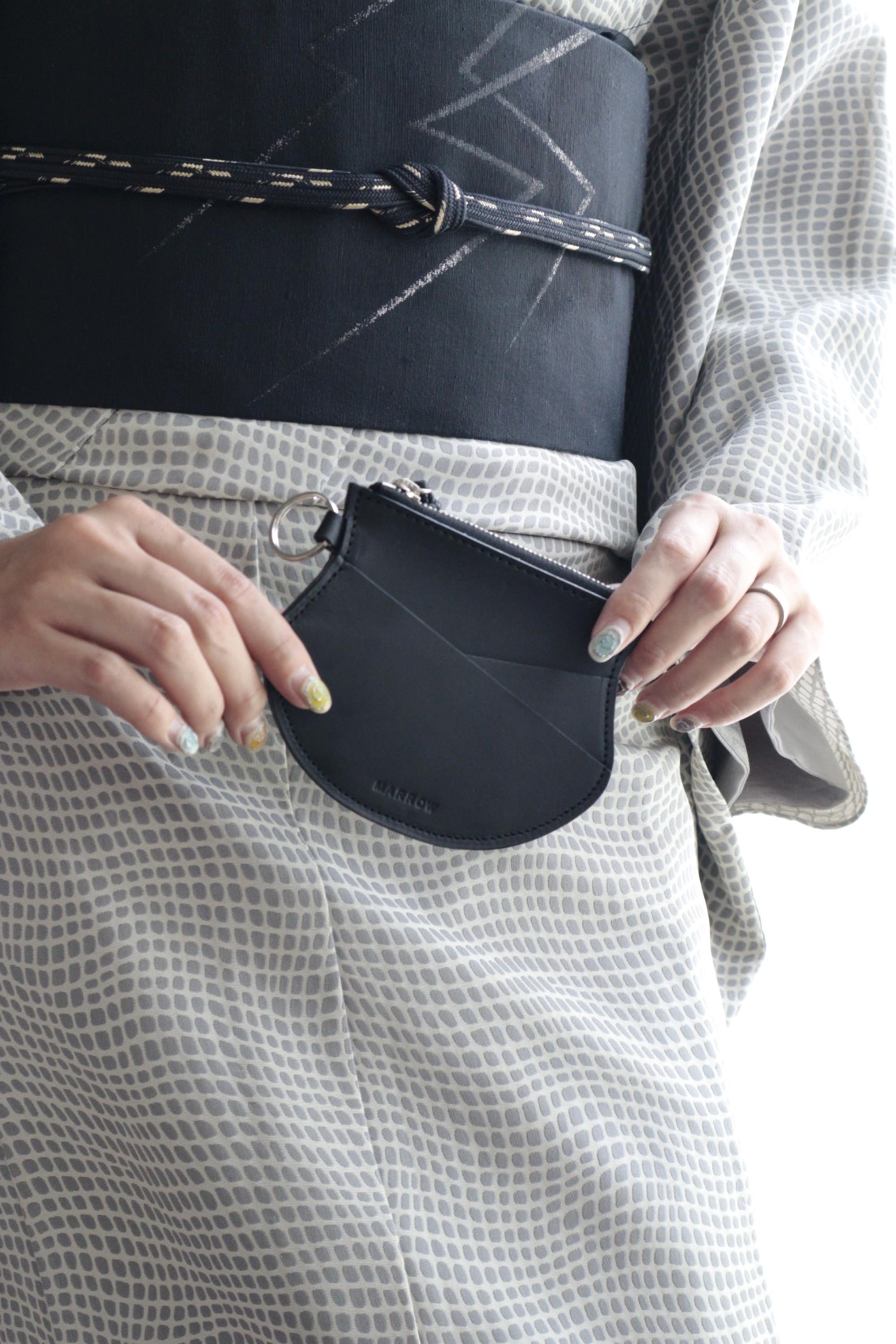 TOKKURI PURSE BLACK ブラック (MARROW マロー):財布|カードケース