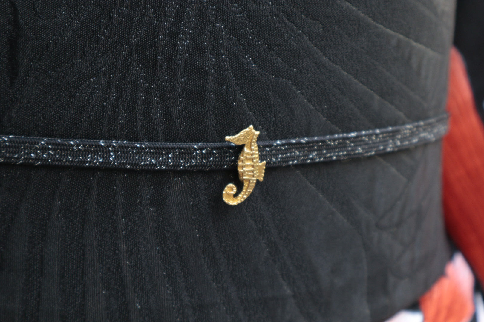 Seahorse (ecoRAL): Obi clasp