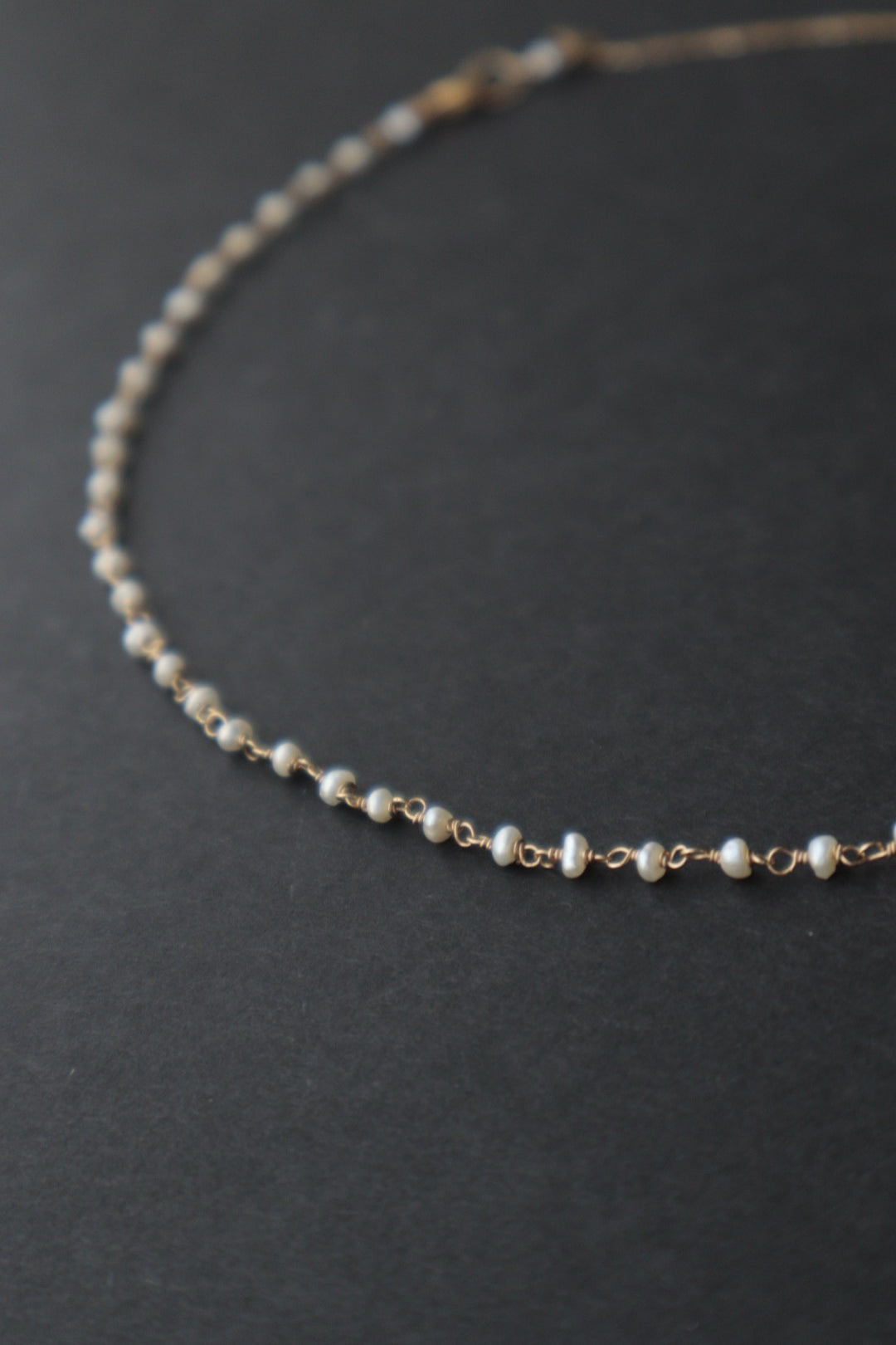 ネックレス|ハーフパールネックレス テシパール|ecoRAL