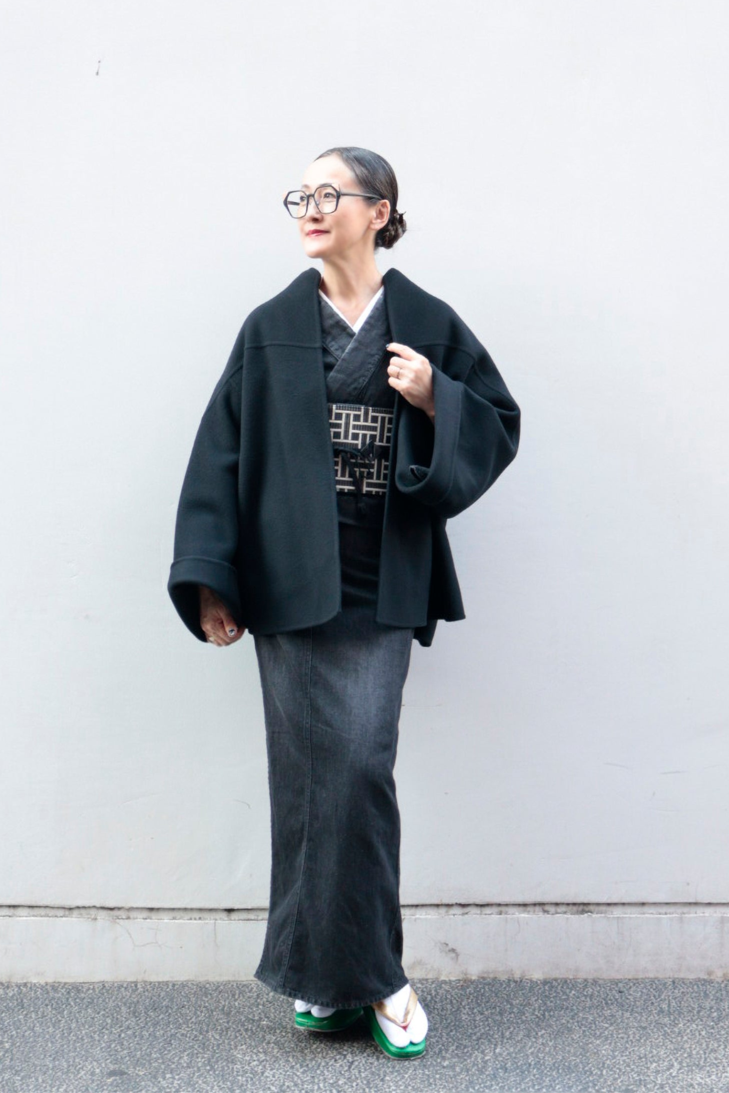 MIMA ミマ スラドキー 女優コート Anna ホワイト Mima女優コート