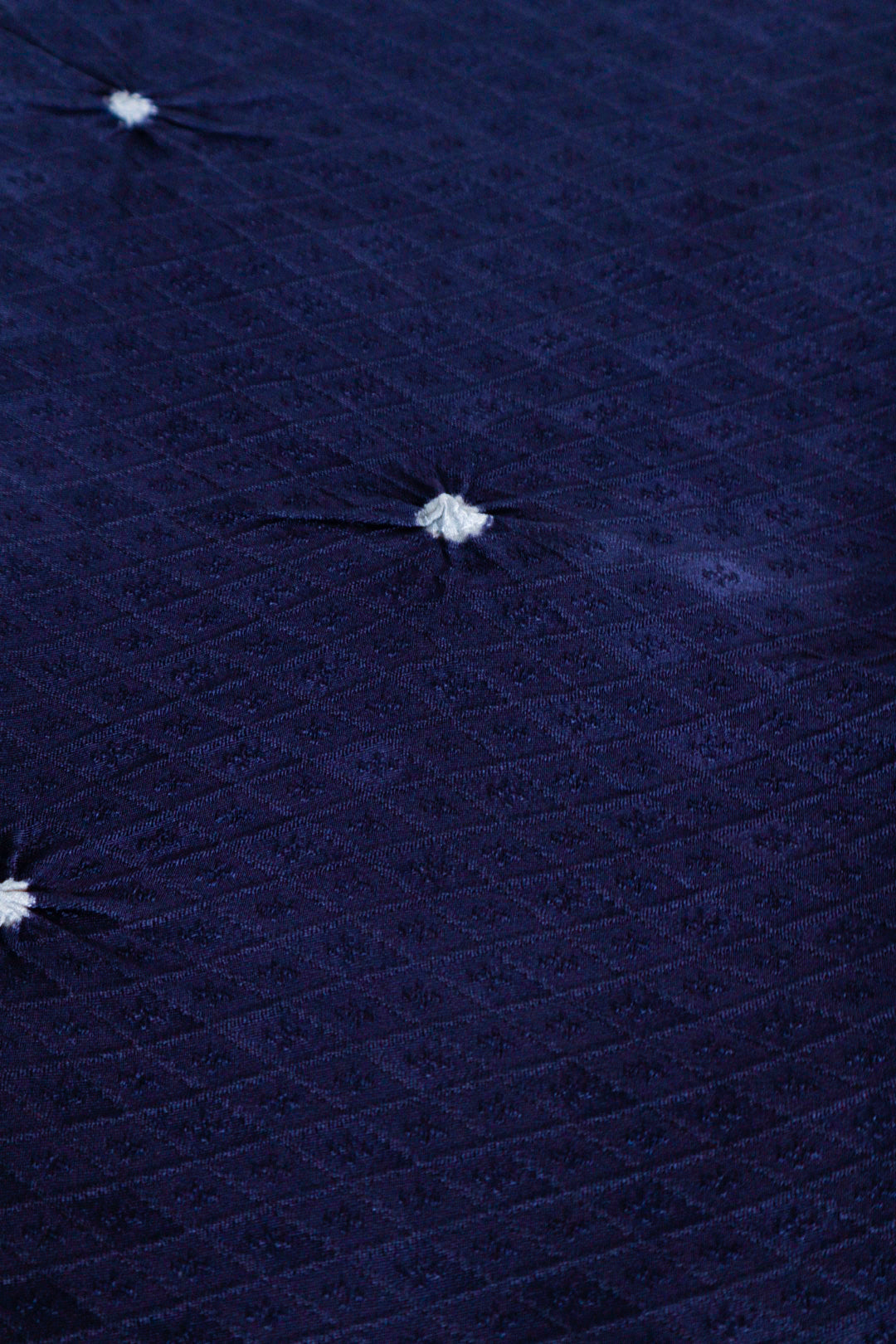 Obiage (sash sash) with diamond pattern and small hat, purple