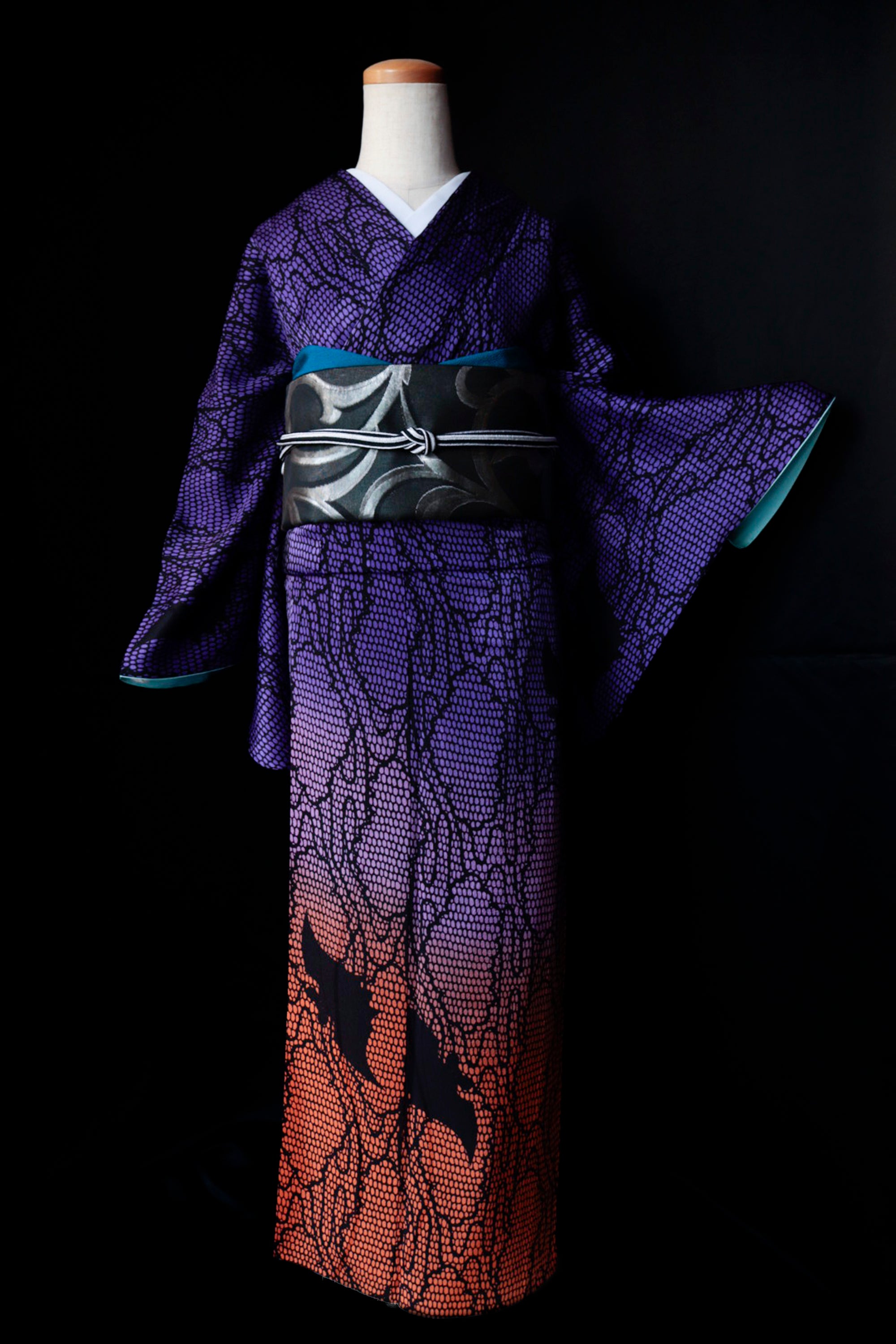 着物|蝙蝠|袷|セカンドハンド