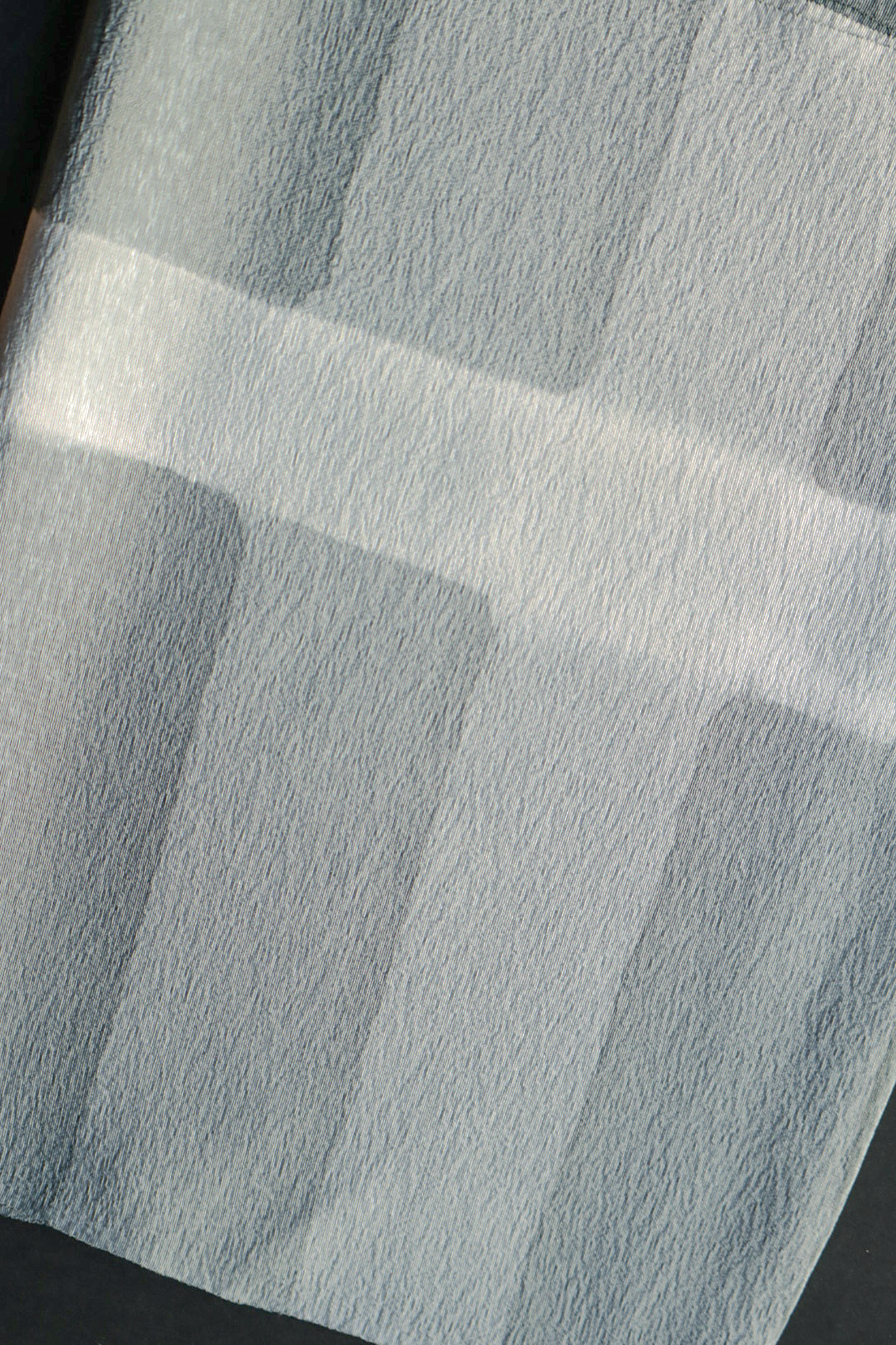 帯揚げ|名雲おぼろ段ボカシ グレー系|渡敬|正絹