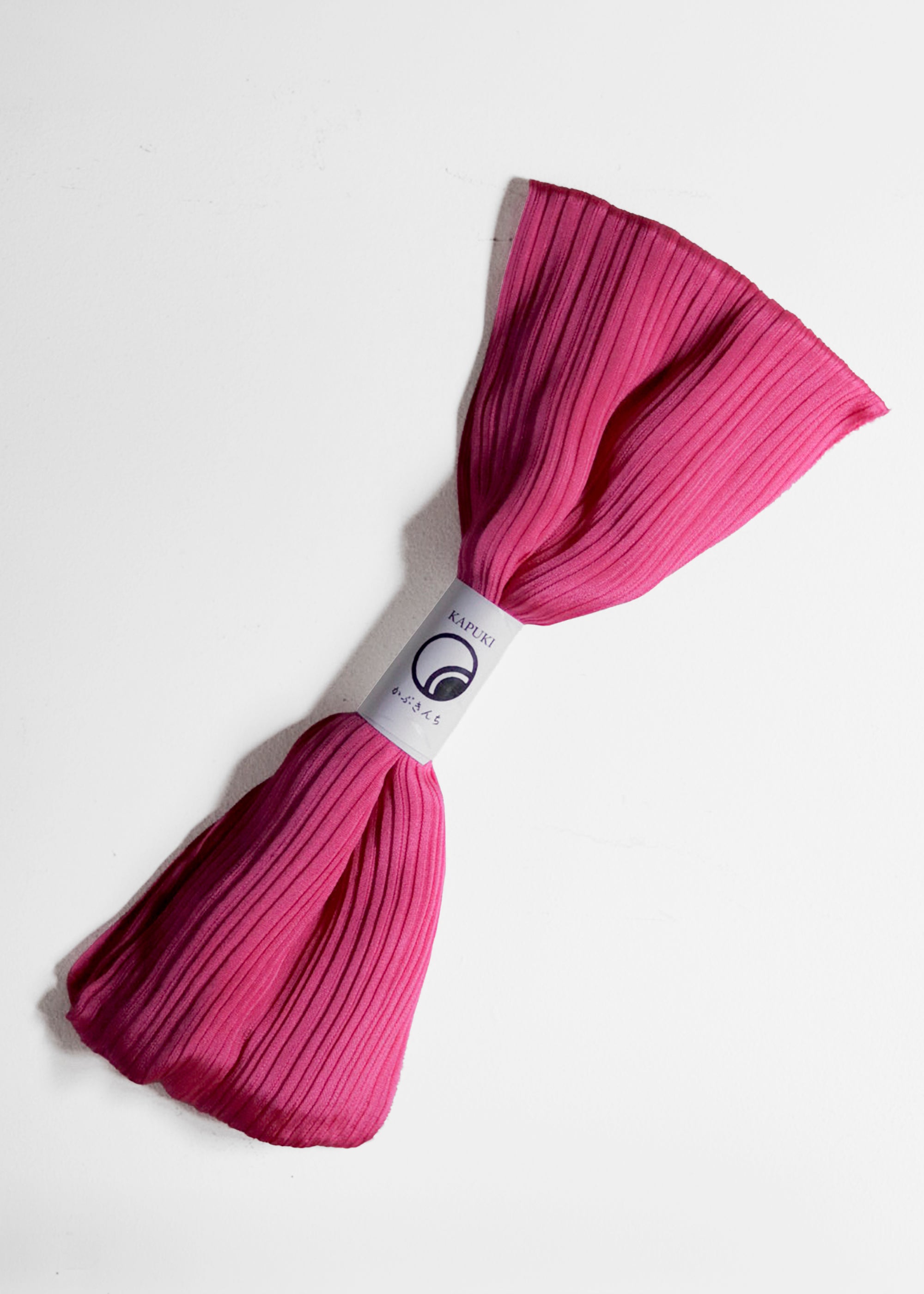 腰紐|かぷきんち チェリーピンク 限定色|KAPUKI|きんち 重目|絹地