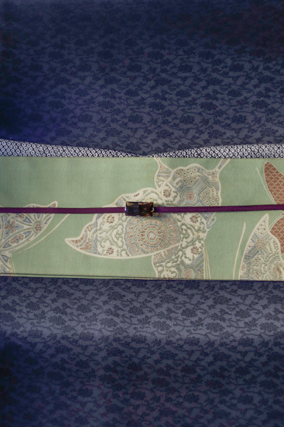 名古屋帯|蝶 仕立て直し|Wing|アンティーク