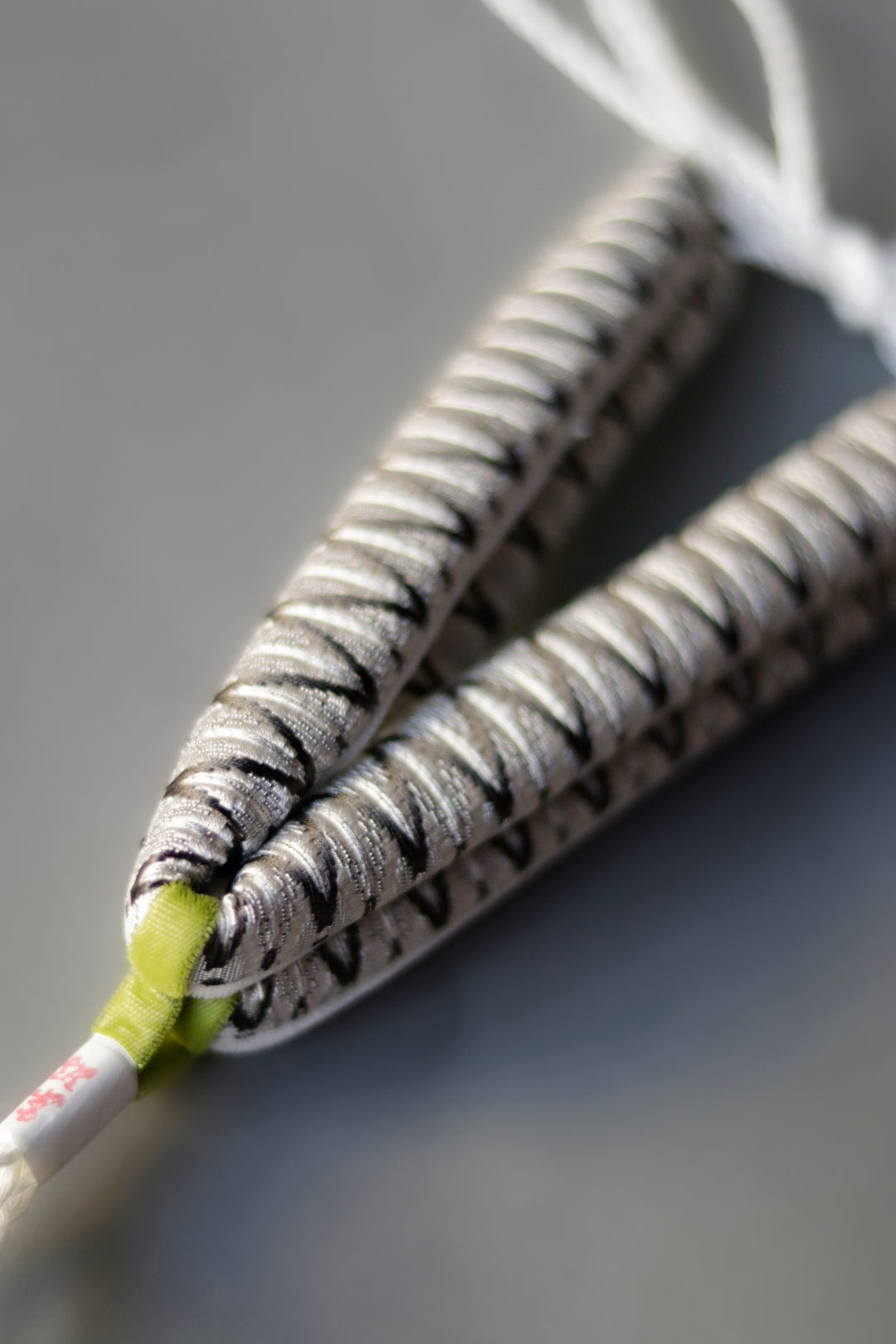 【受注生産】 下駄|ぽっくり 白木 × 籠 菱格子|KAPKI × 西村織物