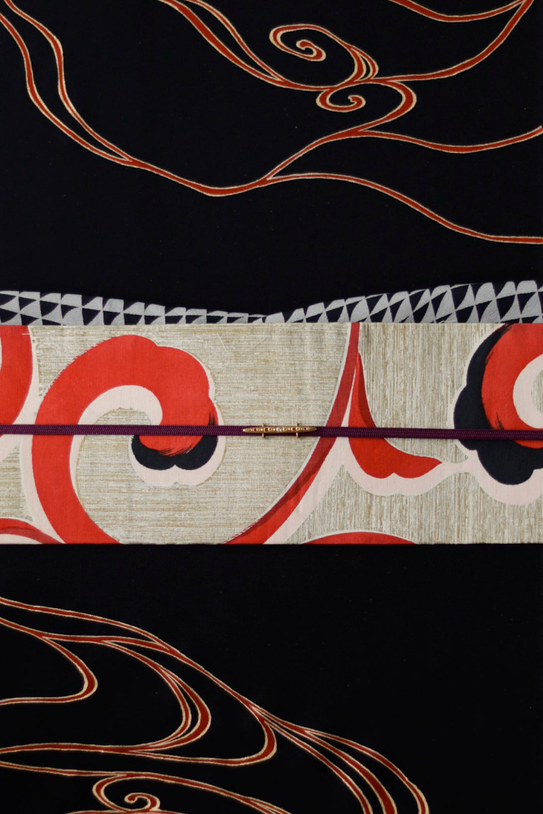 名古屋帯|唐草|Wing|アンティーク