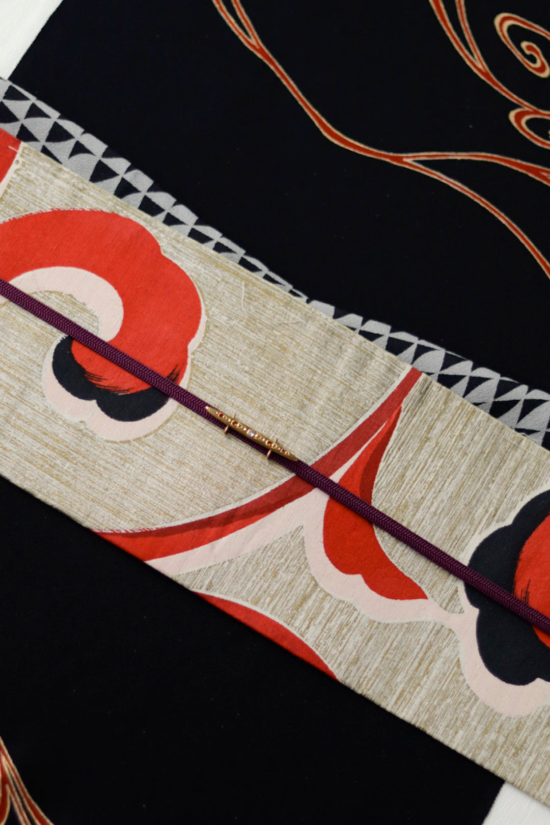 名古屋帯|唐草|Wing|アンティーク