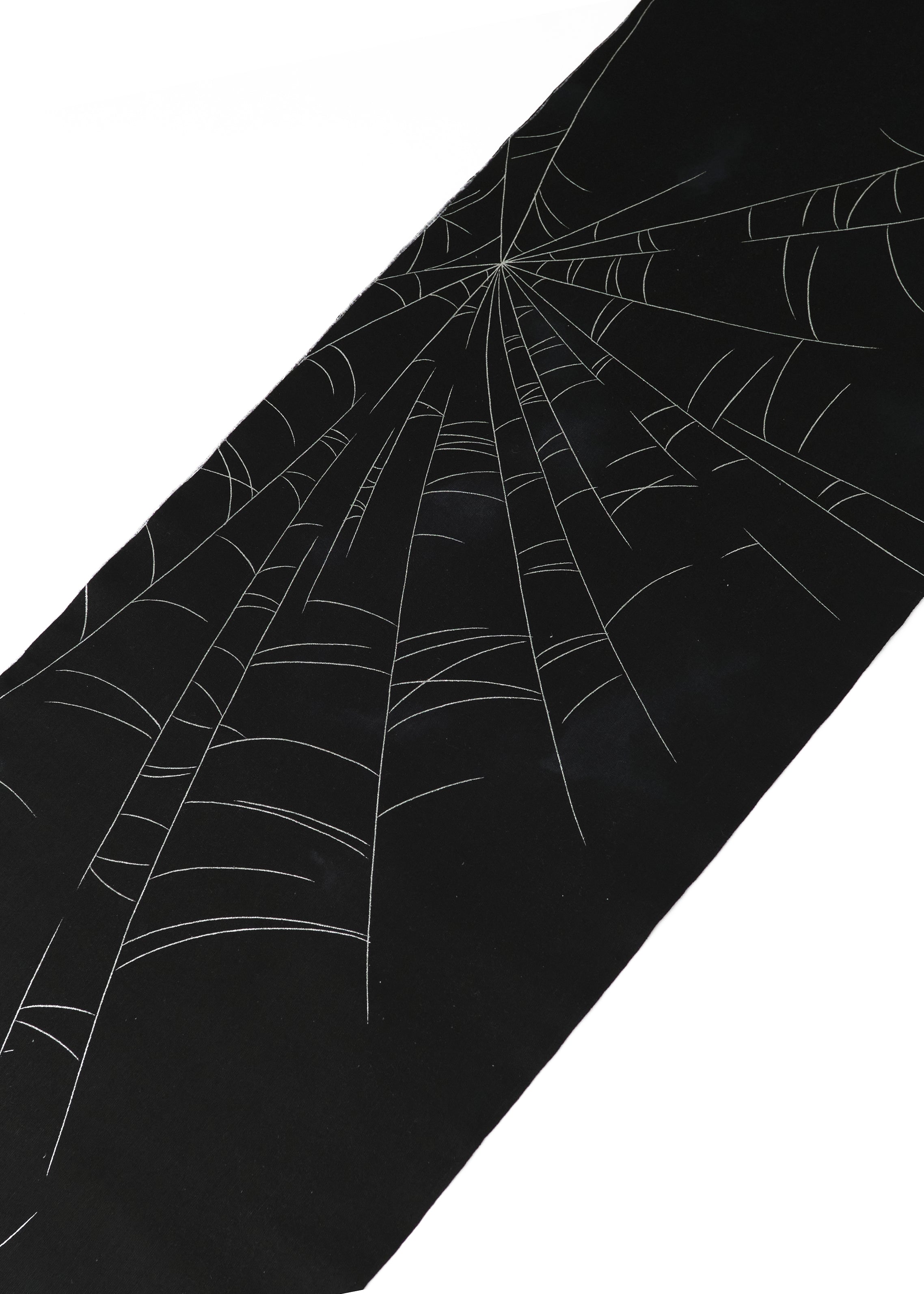 蜘蛛の巣 黒/箔(誉田屋源兵衛):浴衣