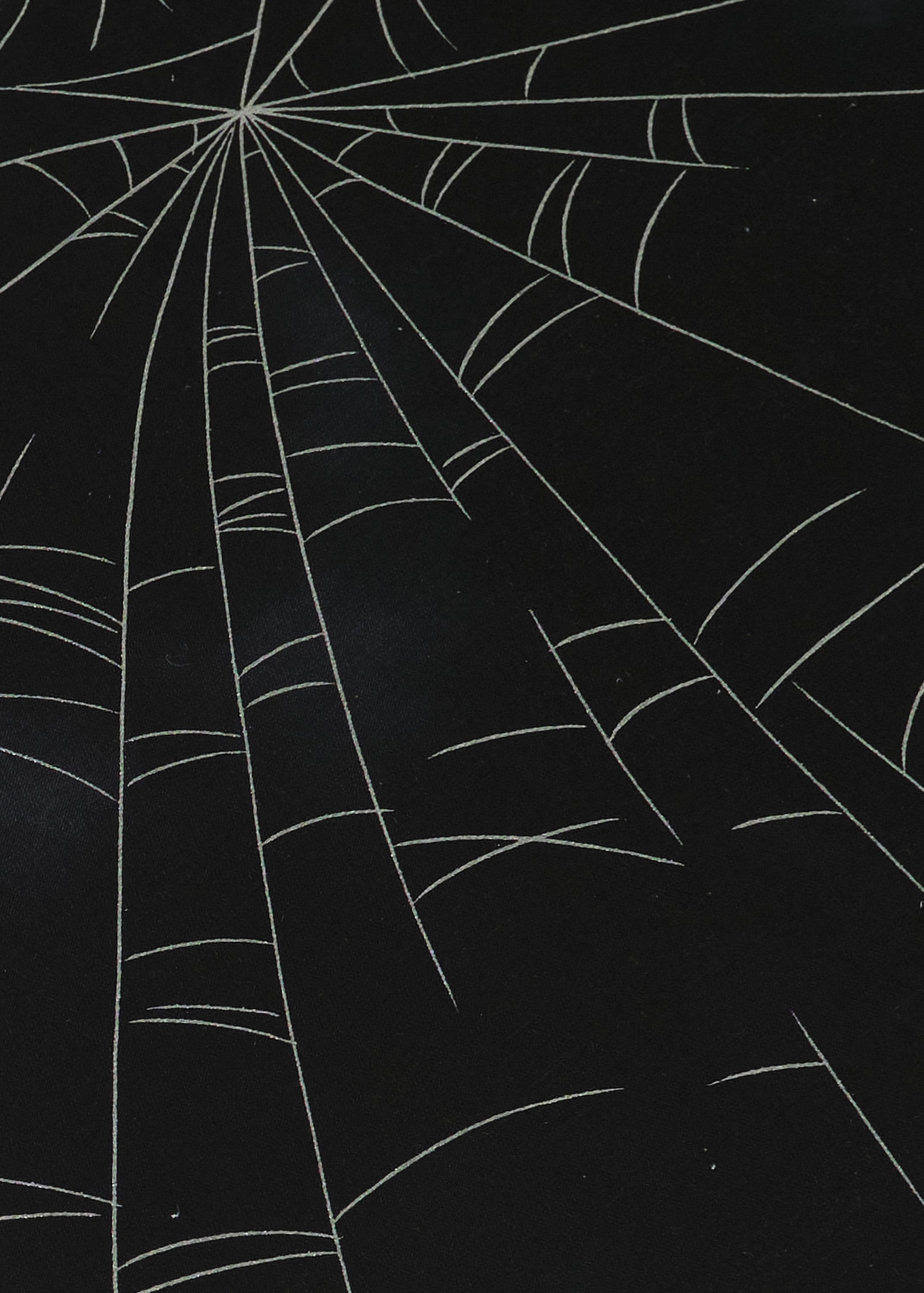 蜘蛛の巣 黒/箔(誉田屋源兵衛):浴衣