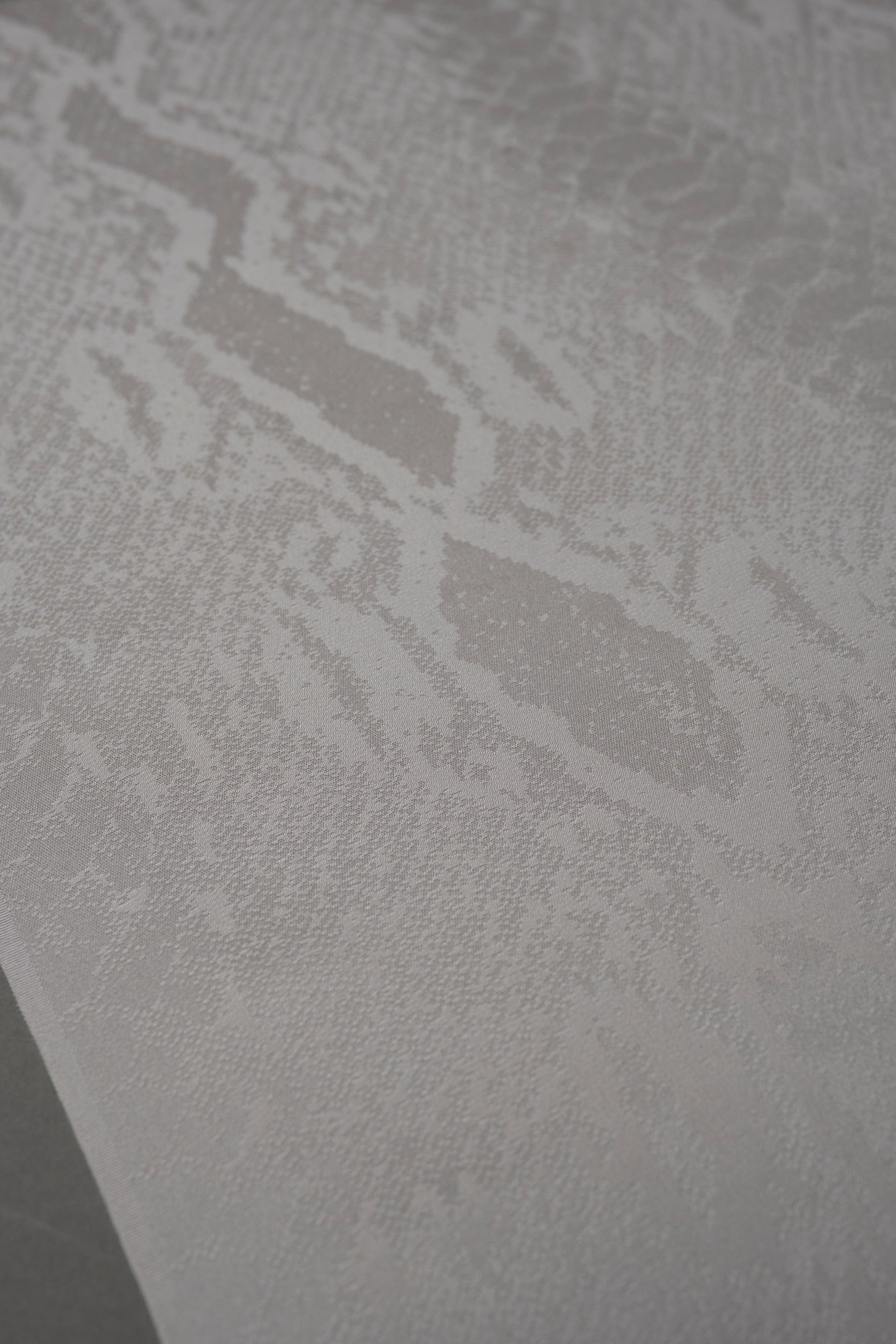Python pattern, grey: washable undergarment | pure silk
