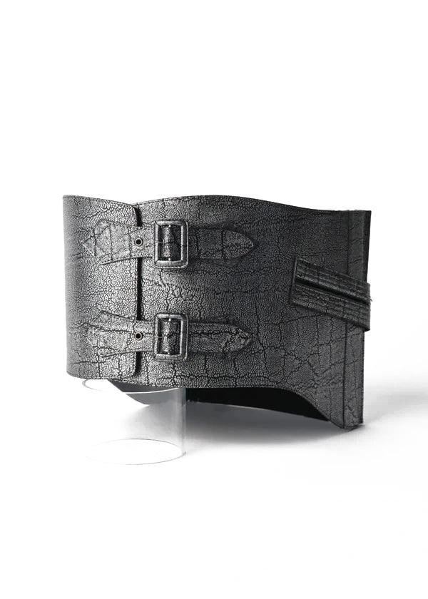 帯ベルト|象 シルバー Lサイズ+3cm|KAPUKI|レザー