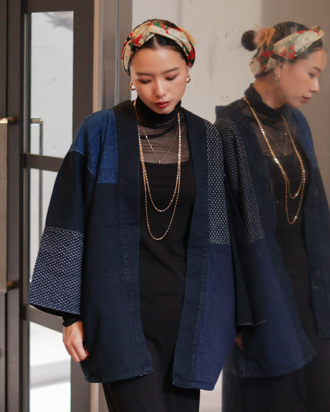 Sashiko HAORI: Denim kimono | Haori *Available until sold out