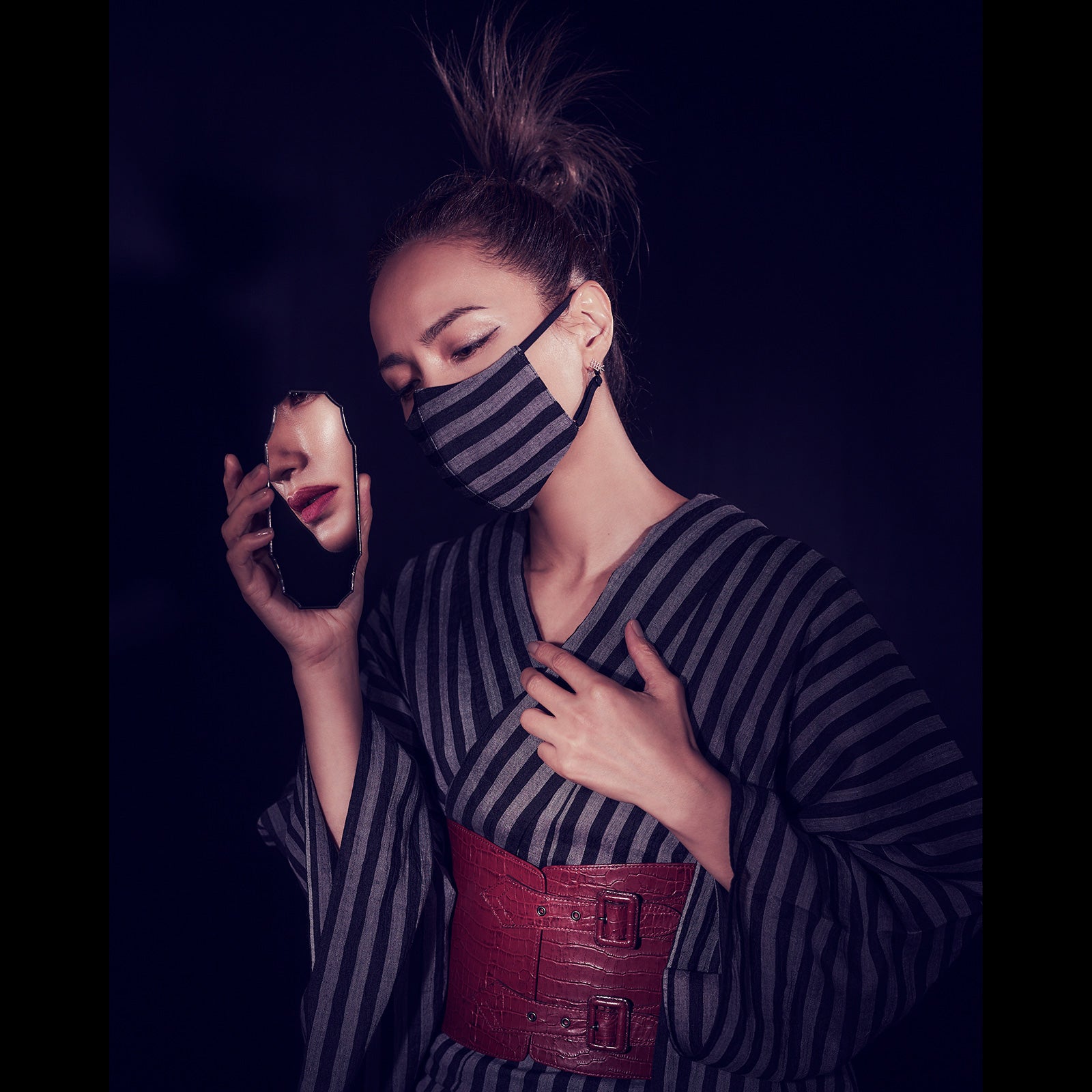 マスク|かぷきMASK ボーダー|KAPUKI