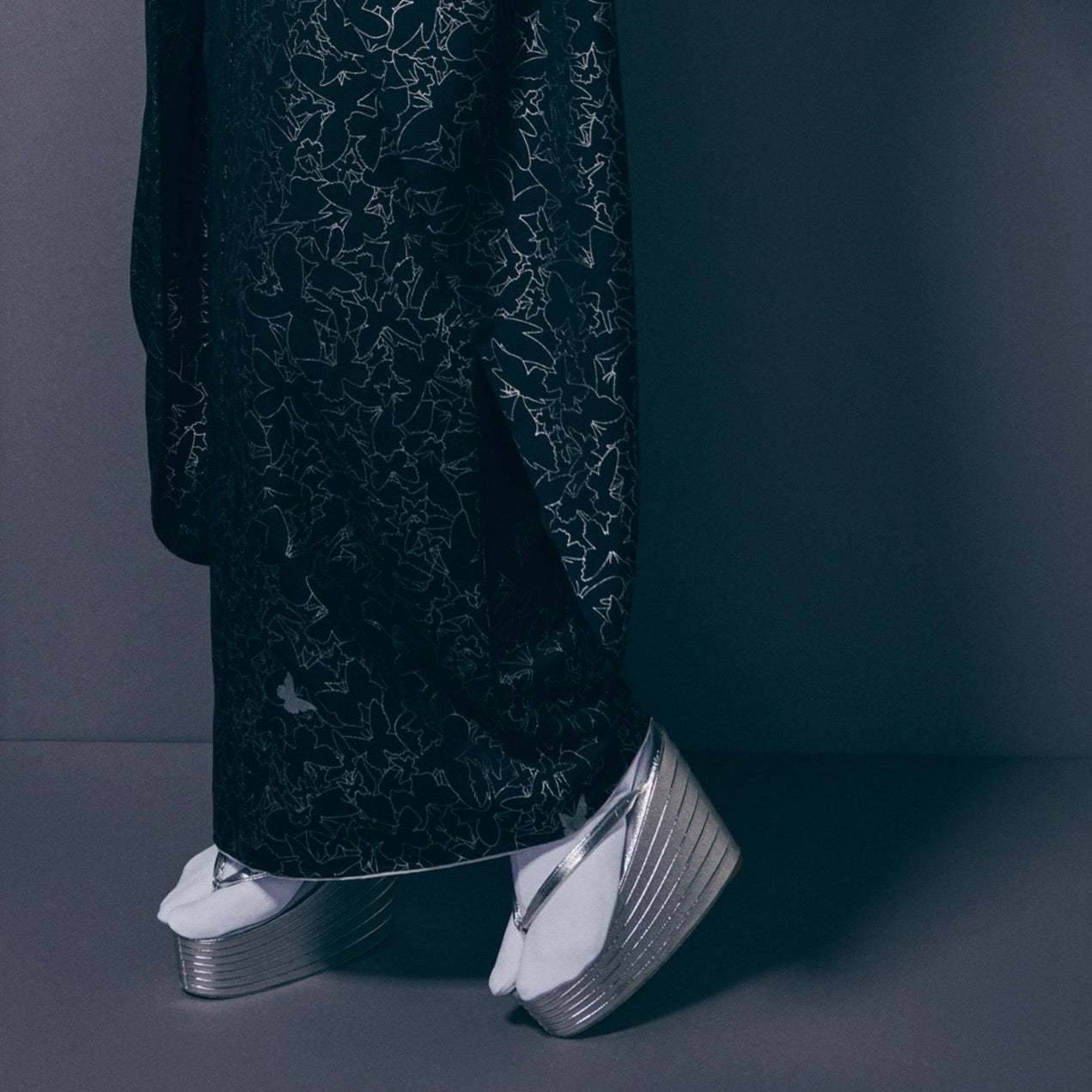 【受注生産】草履|七段 シルバー|KAPUKI