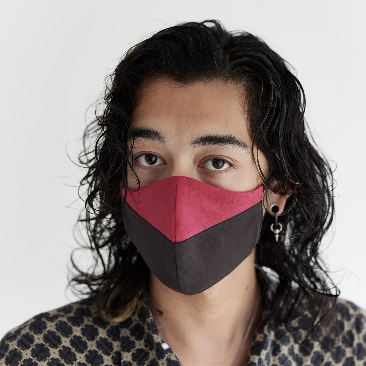 the last mask Black x Red:Mask|Cotton