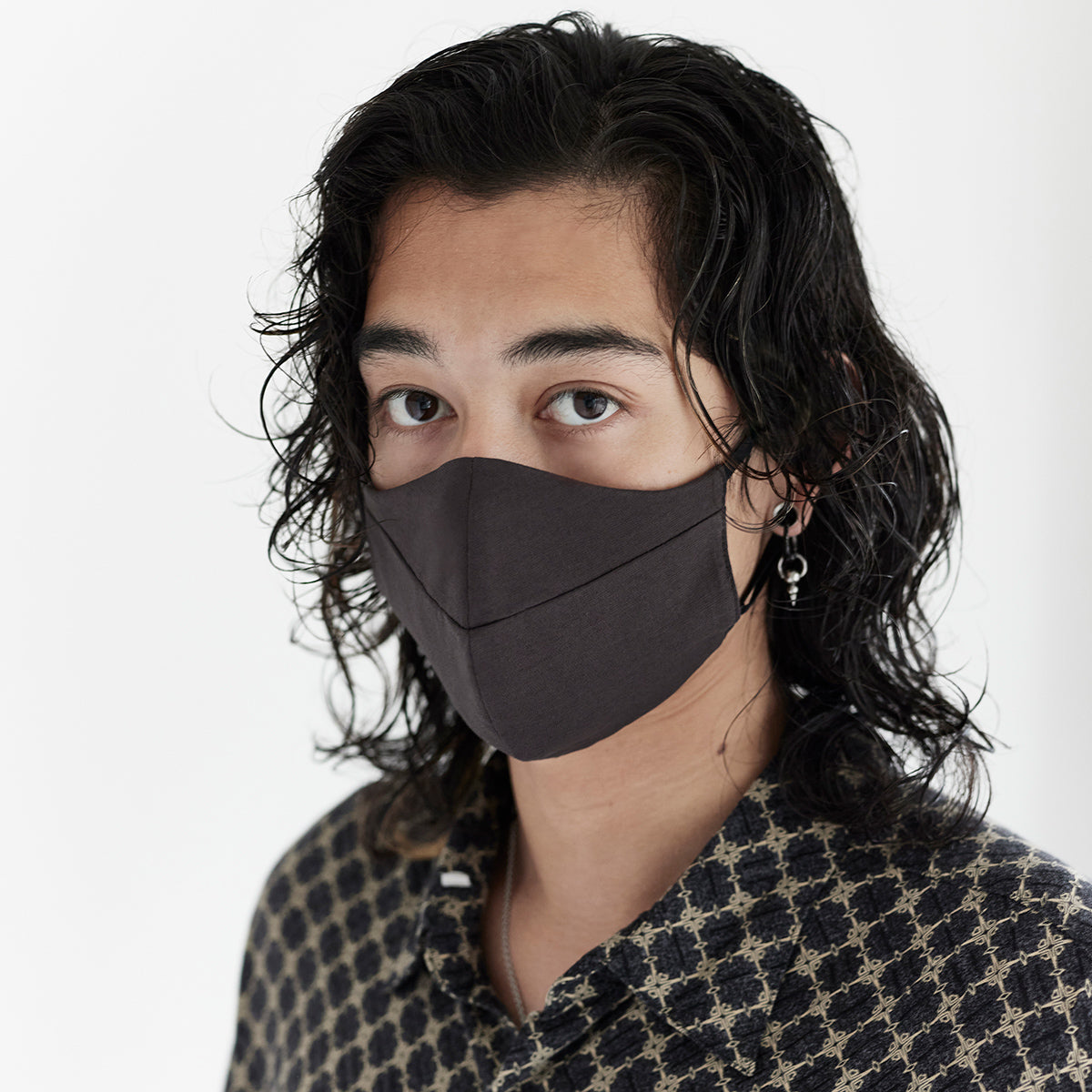 the last mask Black x Black:Mask|Cotton