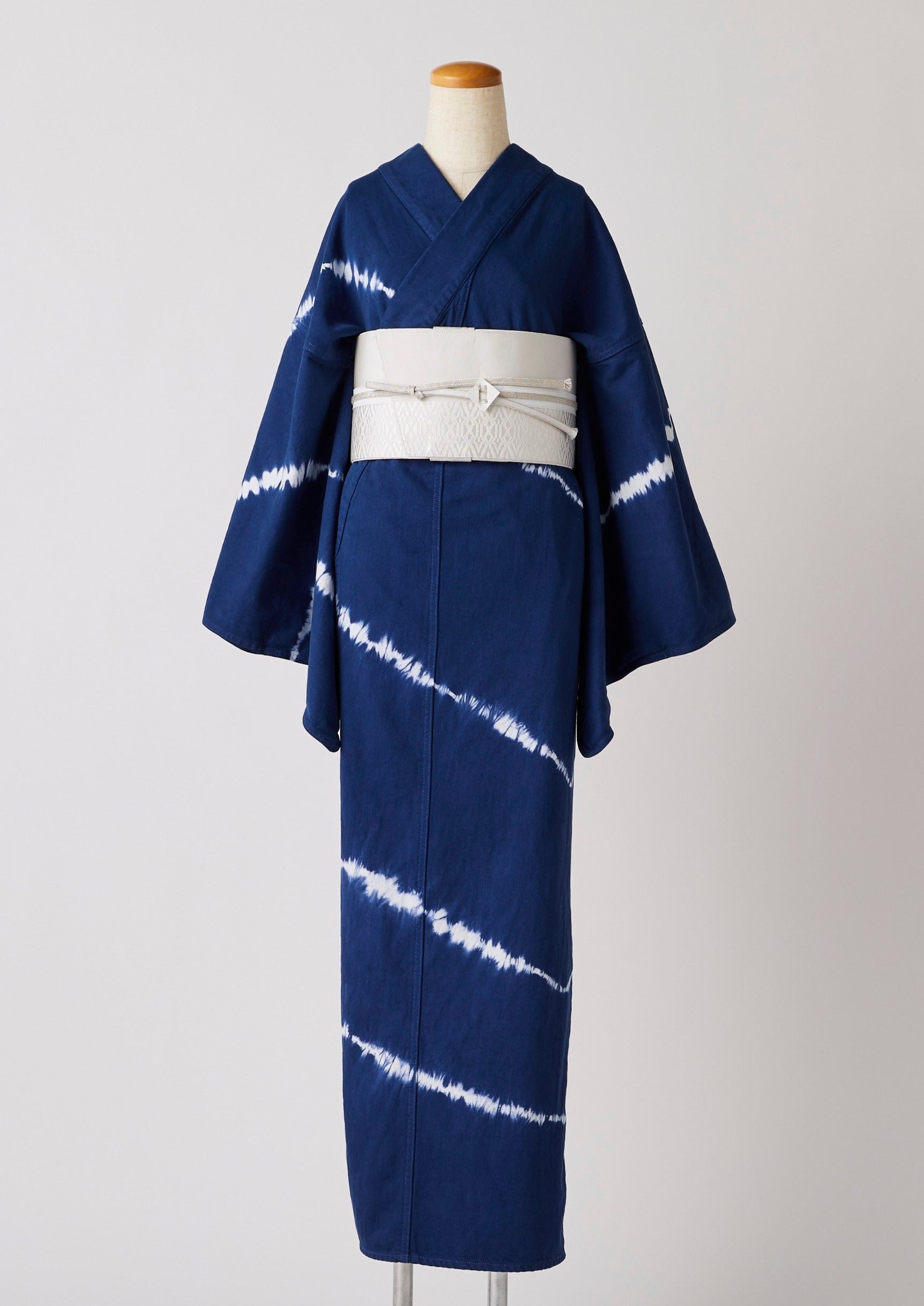 デニム着物|対丈|タイダイ|レディース|KAPUKI|*完売次第販売終了