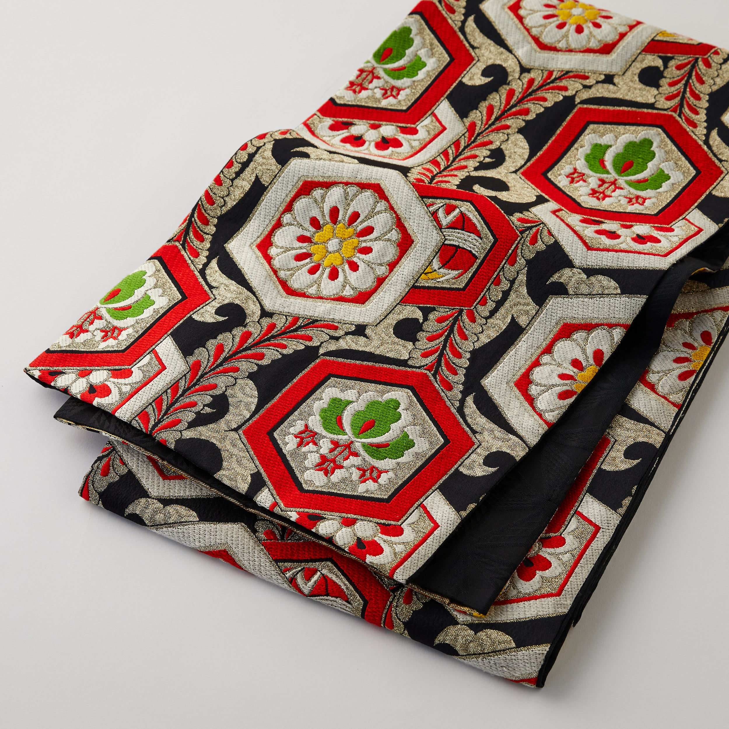 袋帯|西陣織|亀甲藤|KAPUKI|アンティーク復刻柄|お仕立て代込み