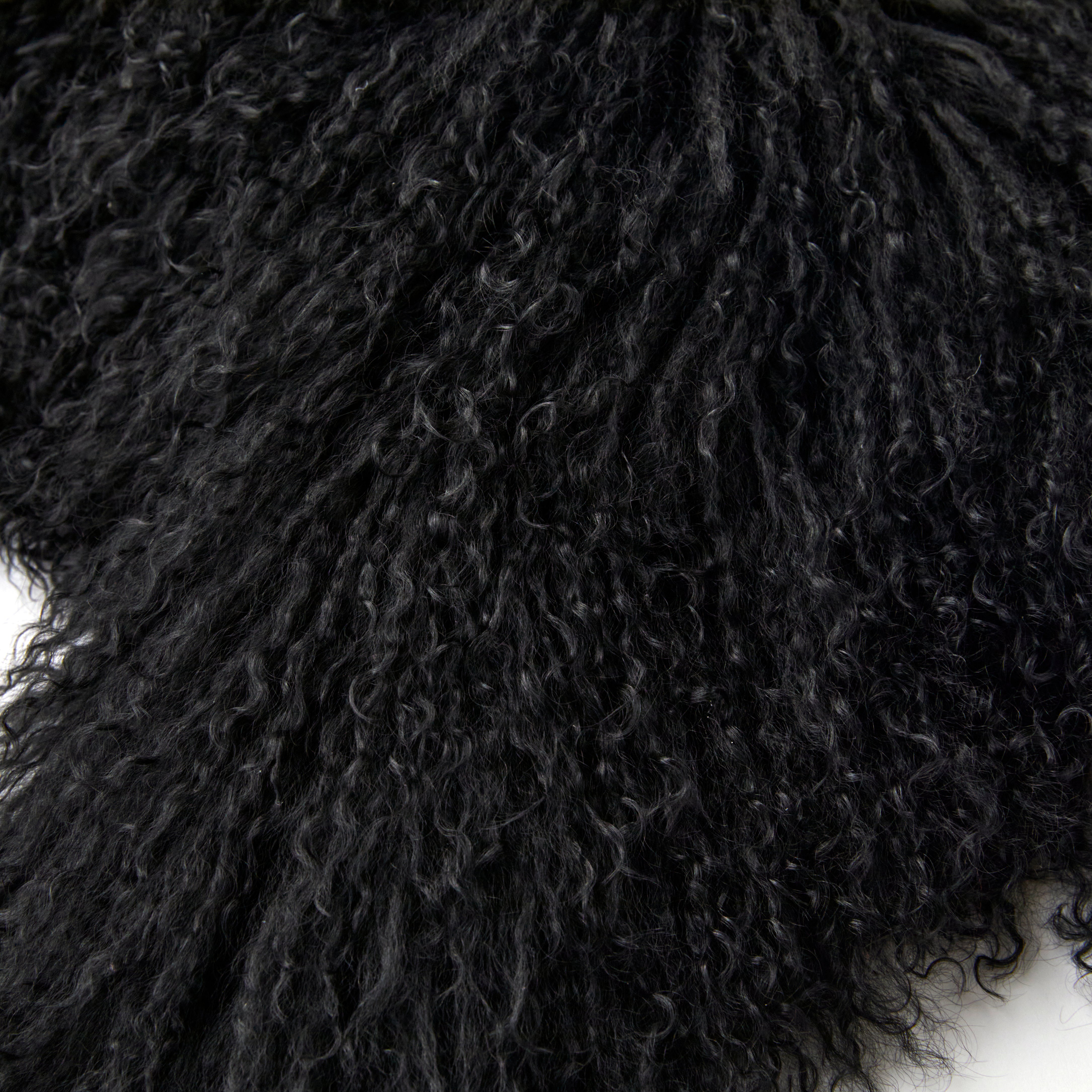 Mongolian Lamb (burself): Real Fur Shawl