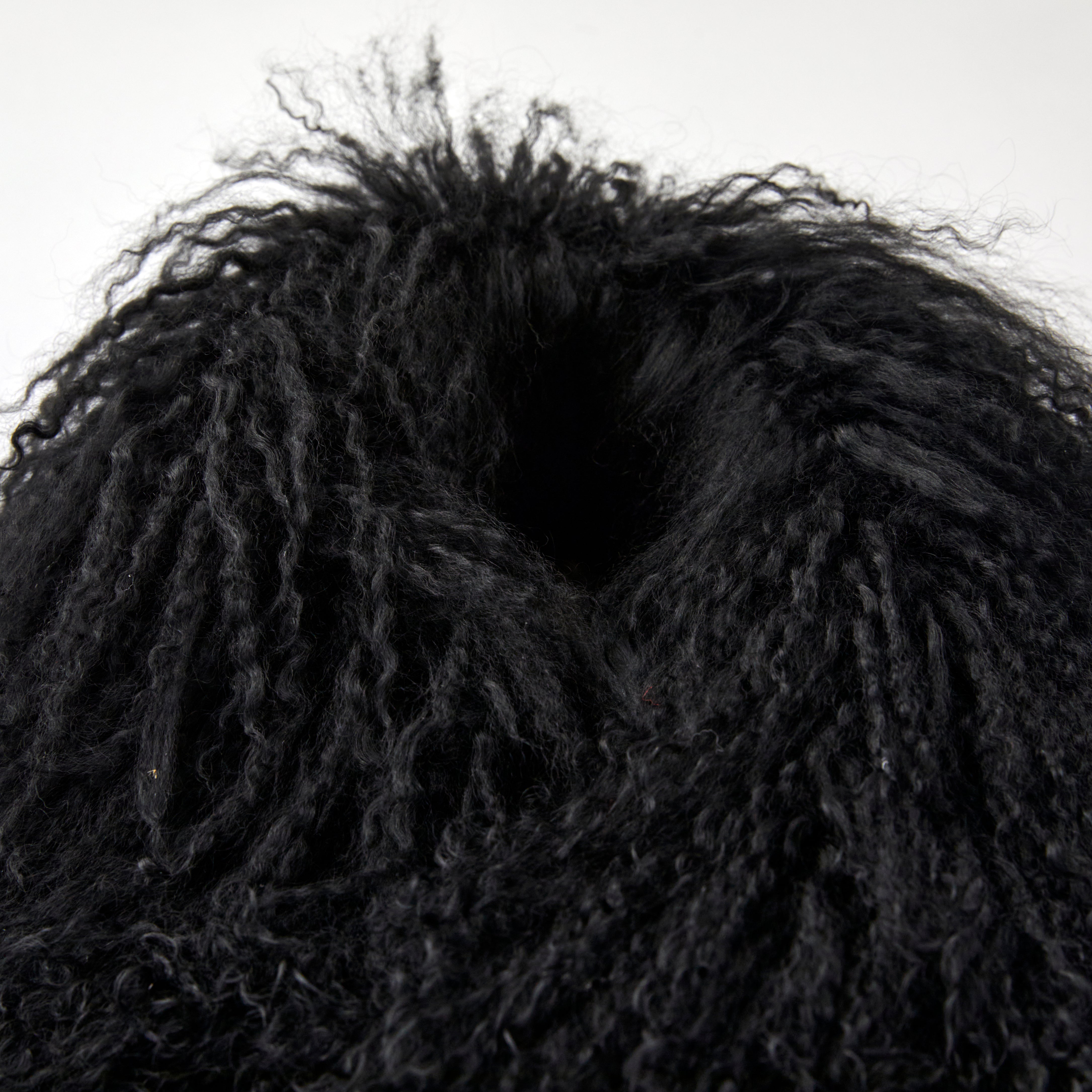 Mongolian Lamb (burself): Real Fur Shawl