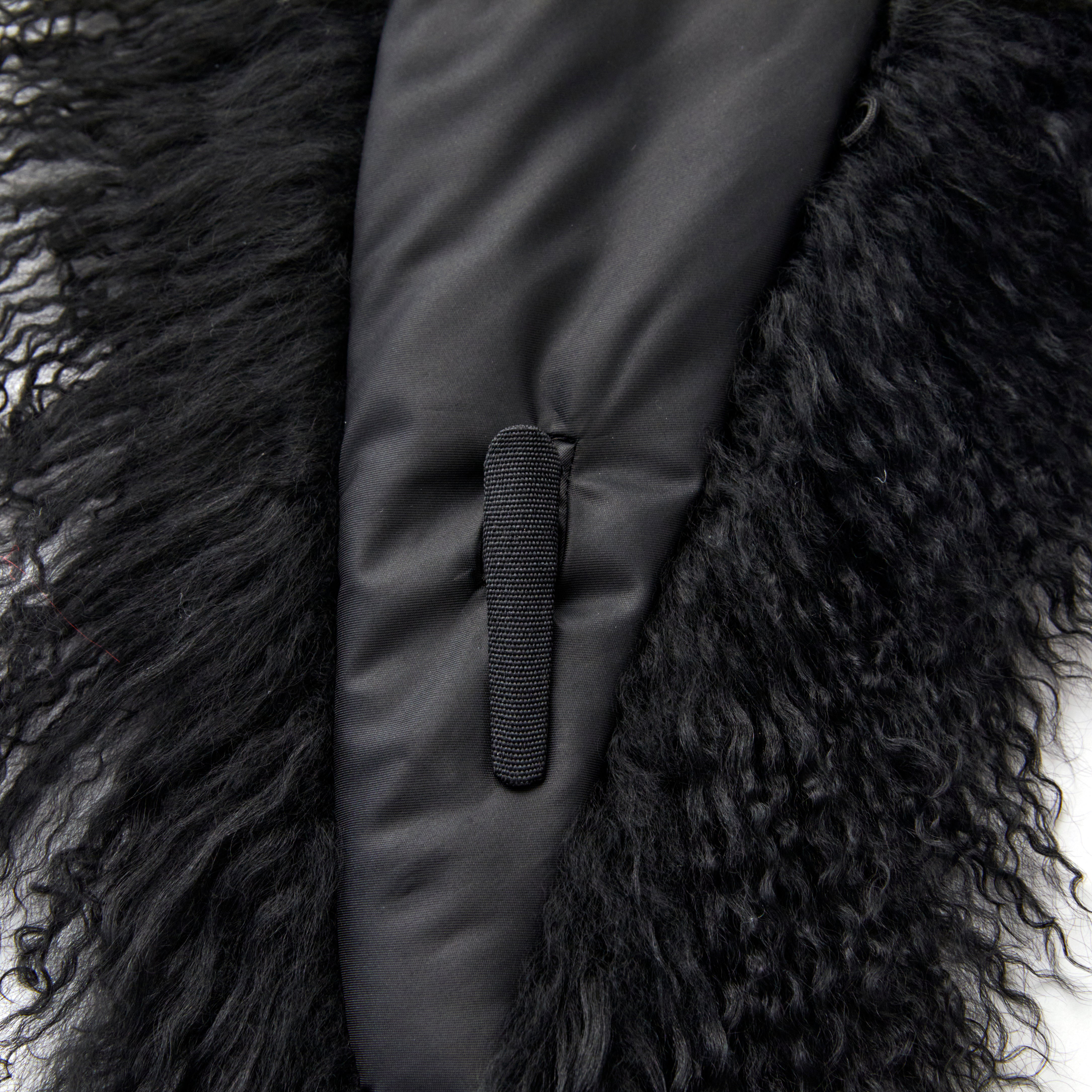 Mongolian Lamb (burself): Real Fur Shawl