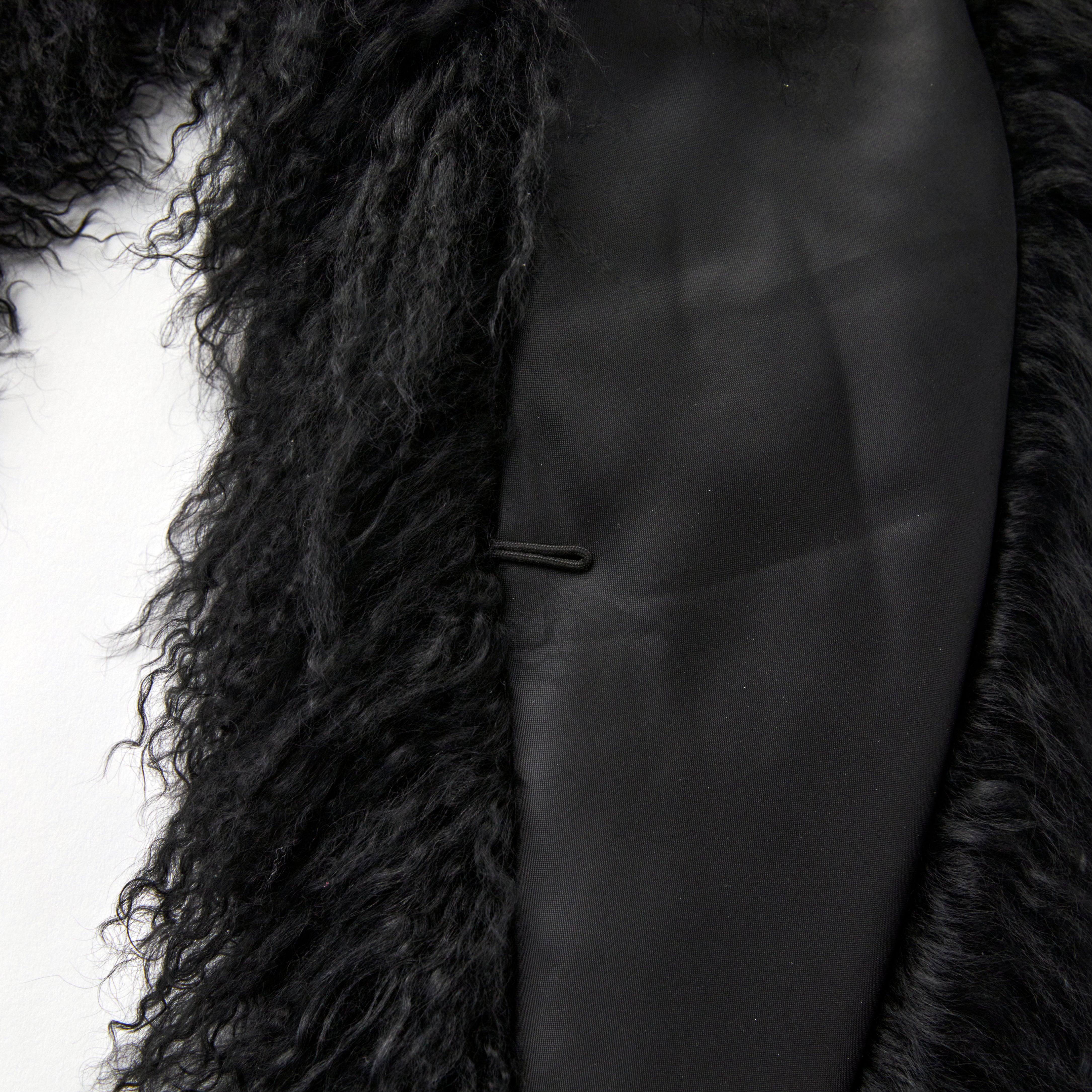 Mongolian Lamb (burself): Real Fur Shawl