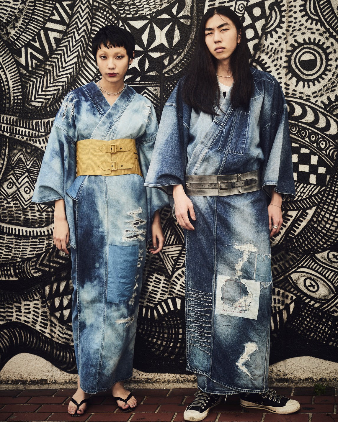 デニム着物|10YR|レディース|KAPUKI| *完売次第販売終了