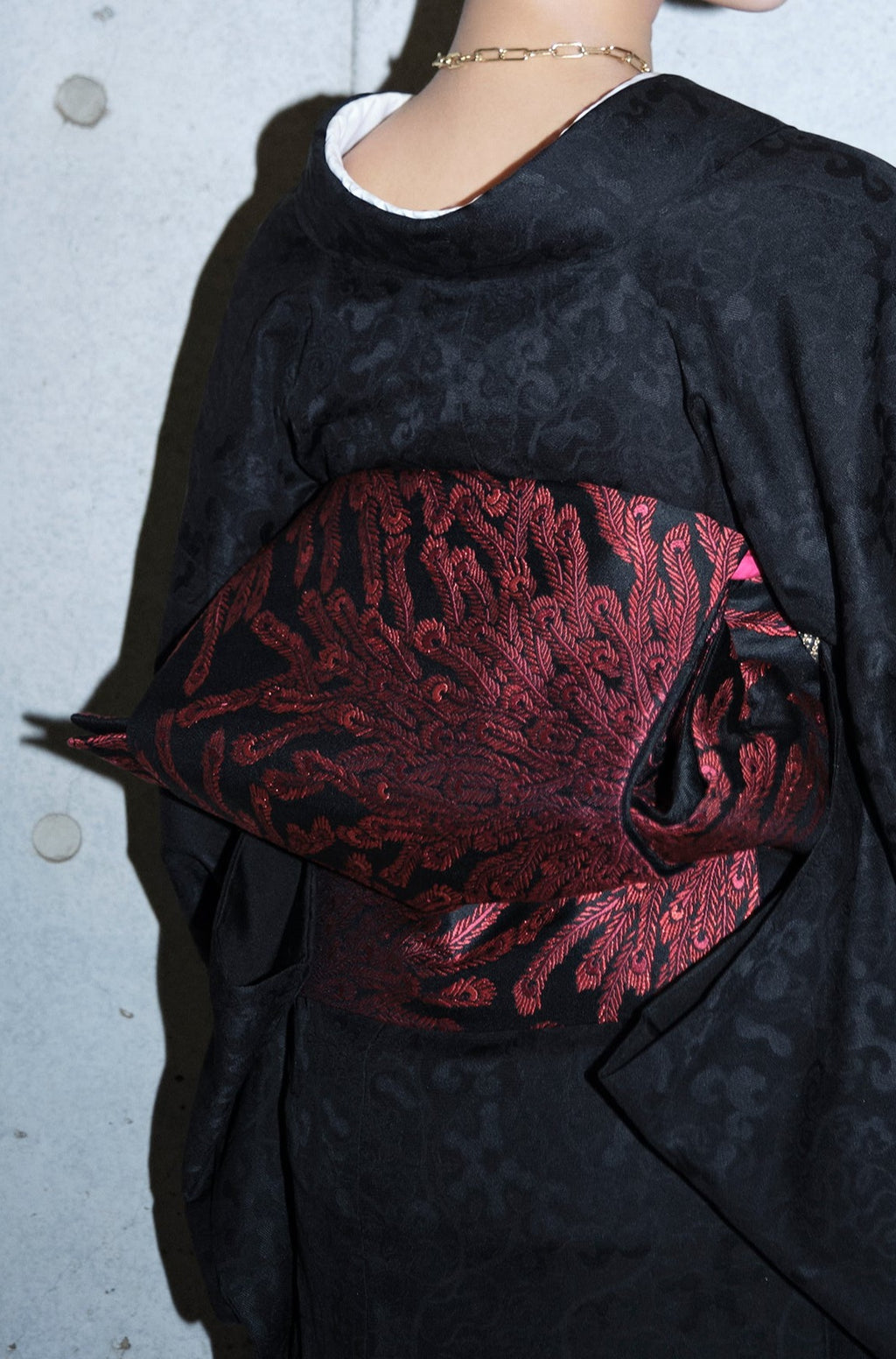 KAPUKIオリジナル袋帯 西陣織 「赤孔雀」 – きもの KAPUKI