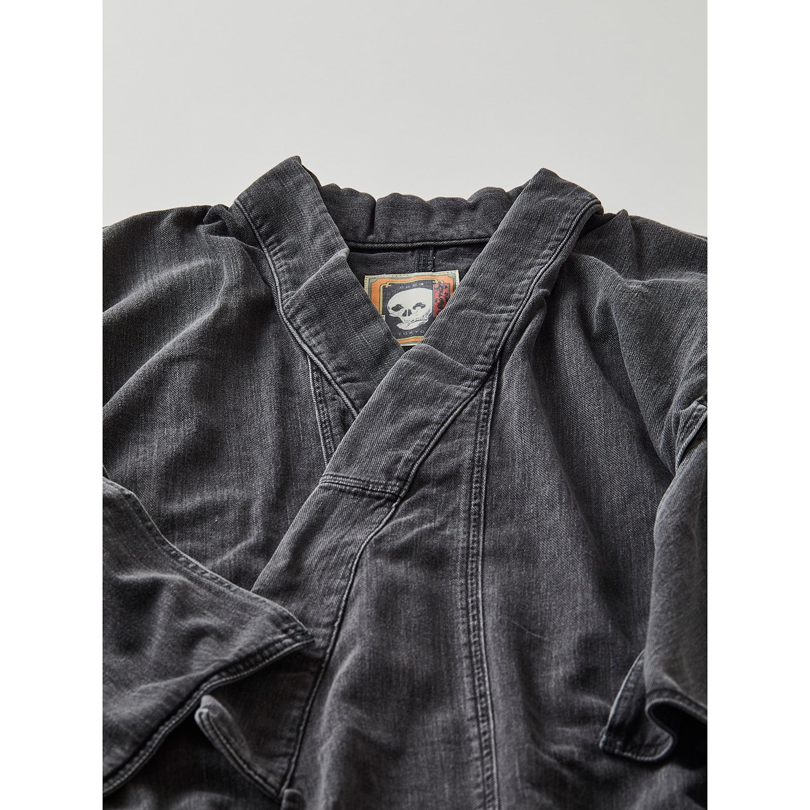 Denim Kimono | Gray | Women's | KAPUKI