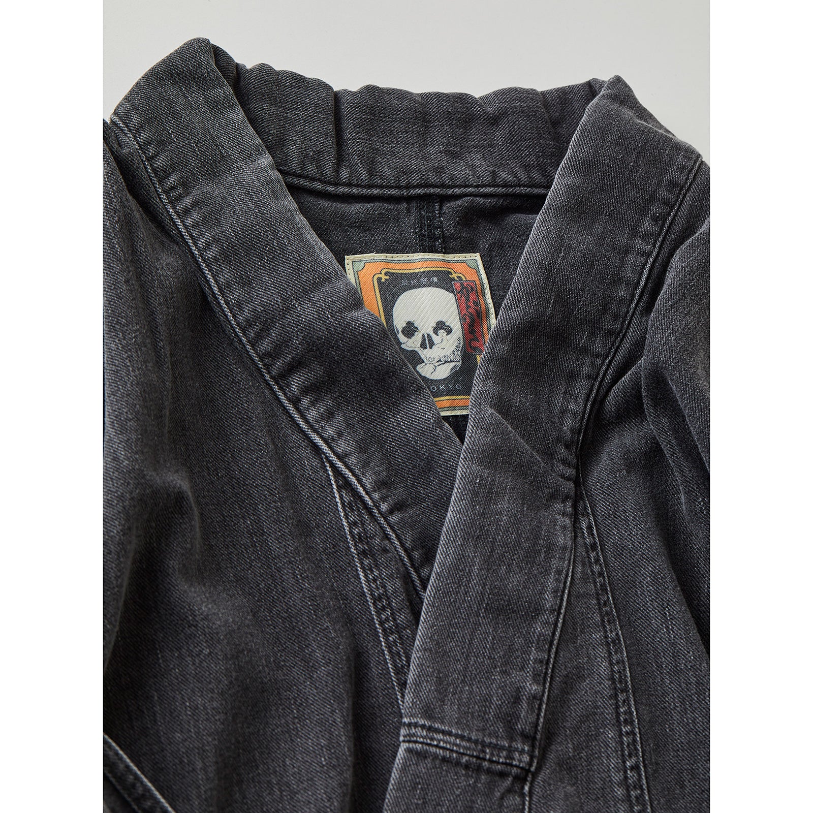 Denim Kimono | Gray | Women's | KAPUKI