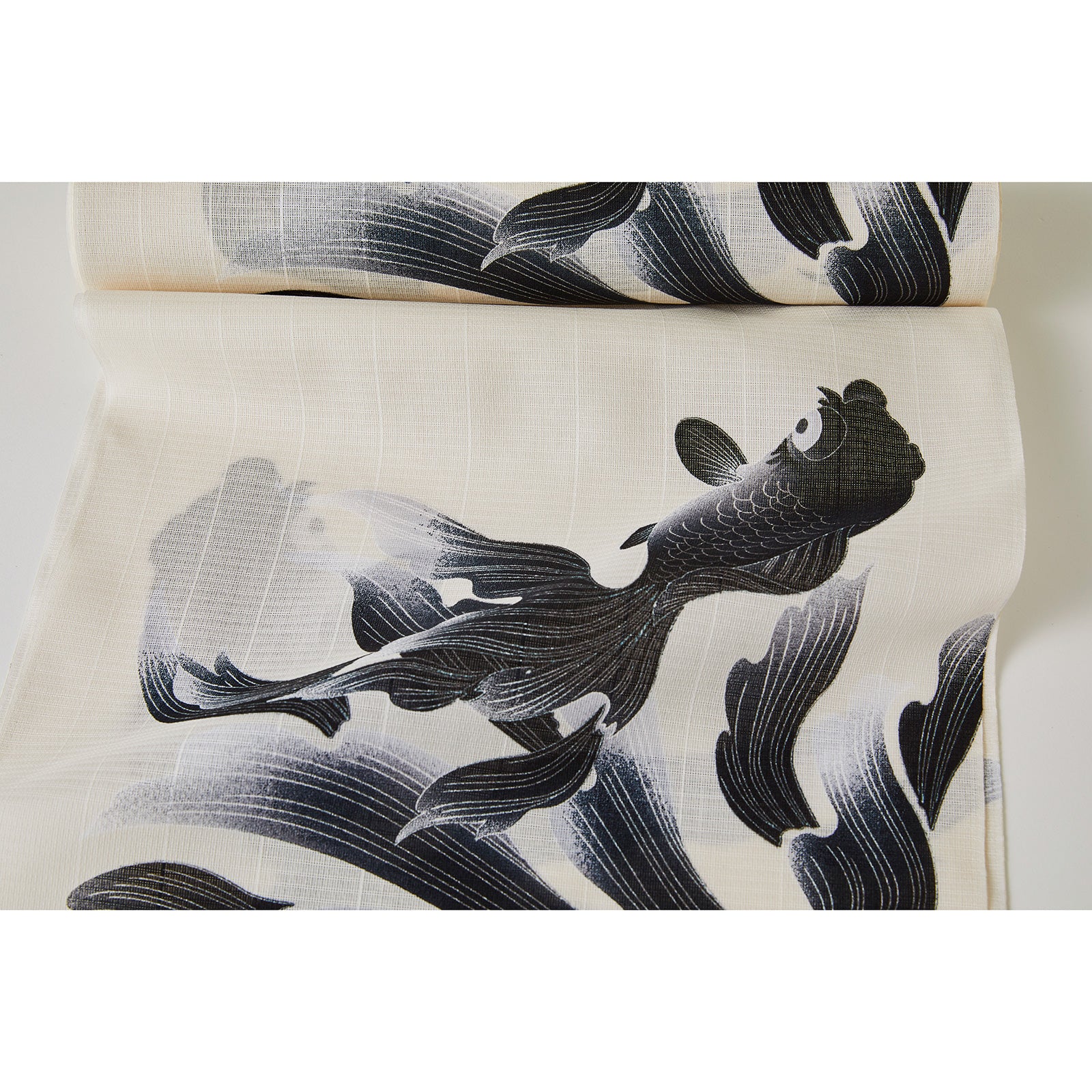 金魚 白地黒(誉田屋源兵衛 ):浴衣