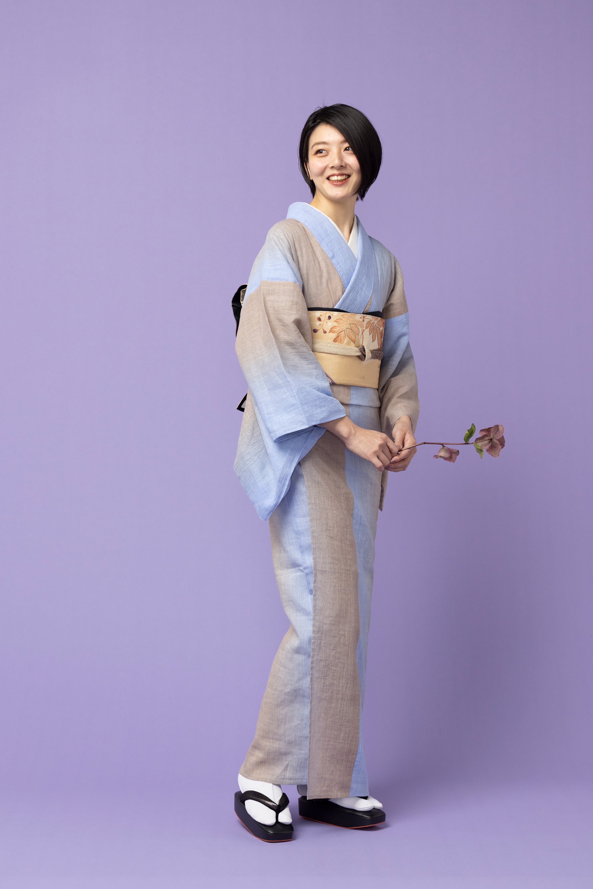 【受注生産】 真綿 京履き草履 レッドソール ブラック(和小物さくら × KAPUKI):草履