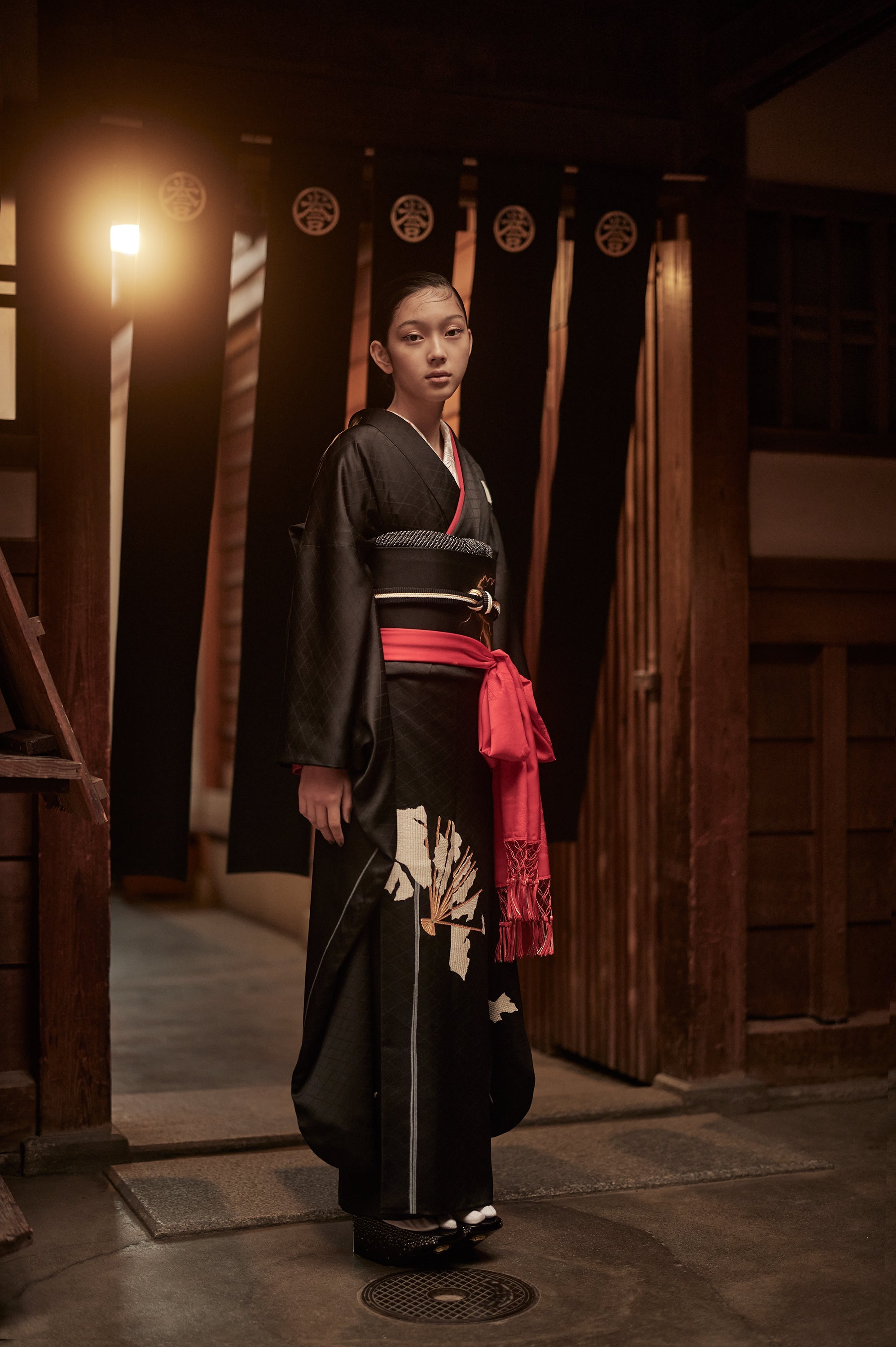 Yamato Braid Extra Thick Black and Gold (KAPUKI Exclusive): Belt Tie | Pure Silk