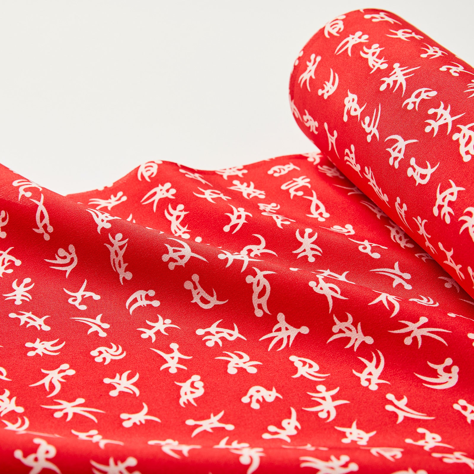 48 Techniques Red: Long Undergarment|Pure Silk