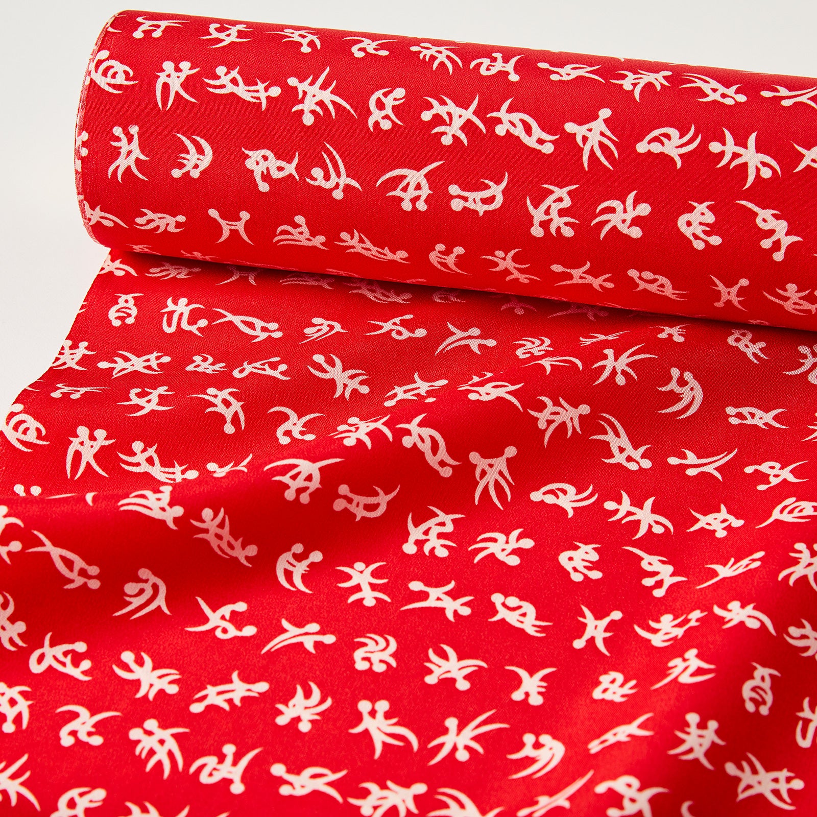 48 Techniques Red: Long Undergarment|Pure Silk