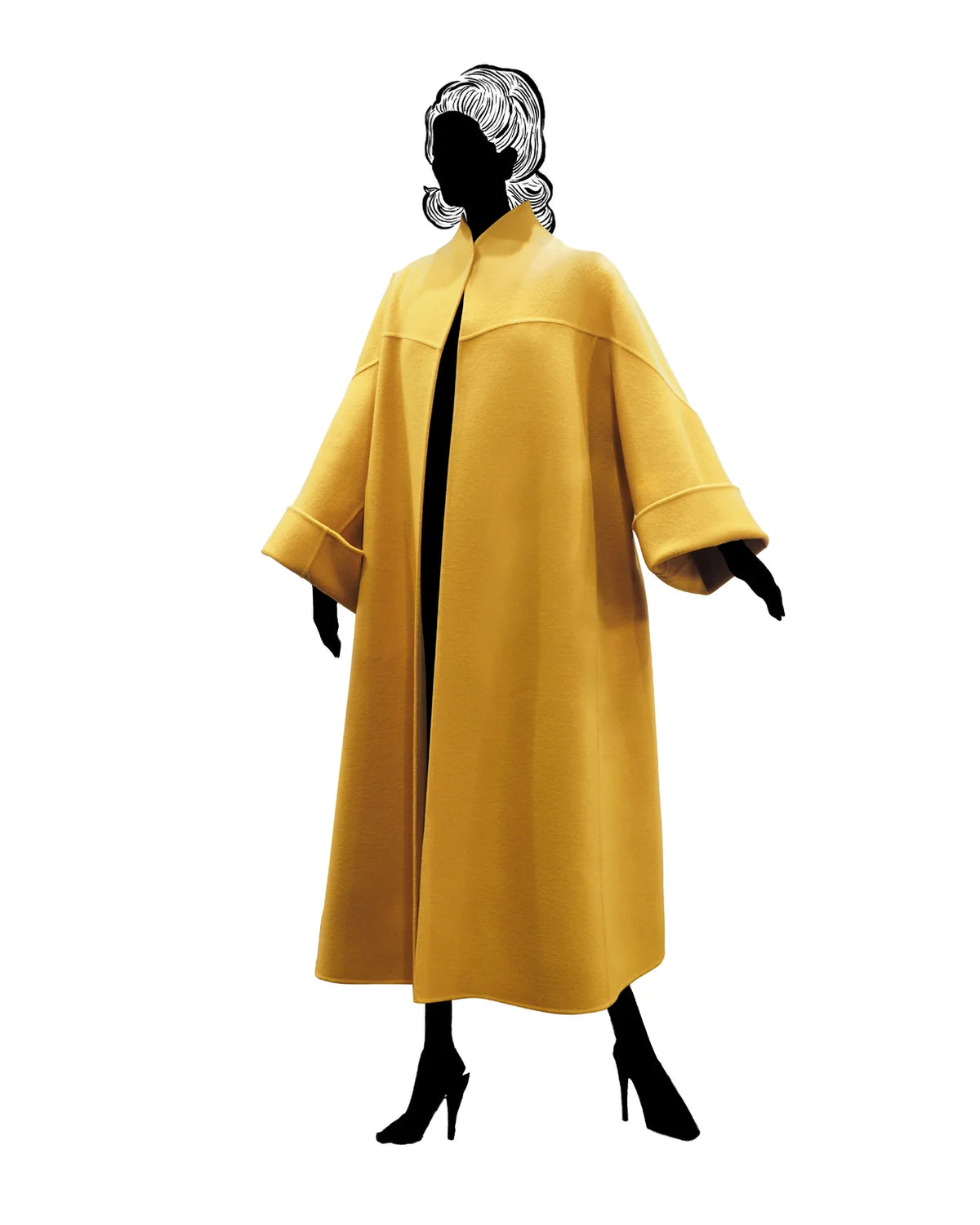Actress Coat DENEUVE Chocolate Brown (MIMA): Coats | Outerwear