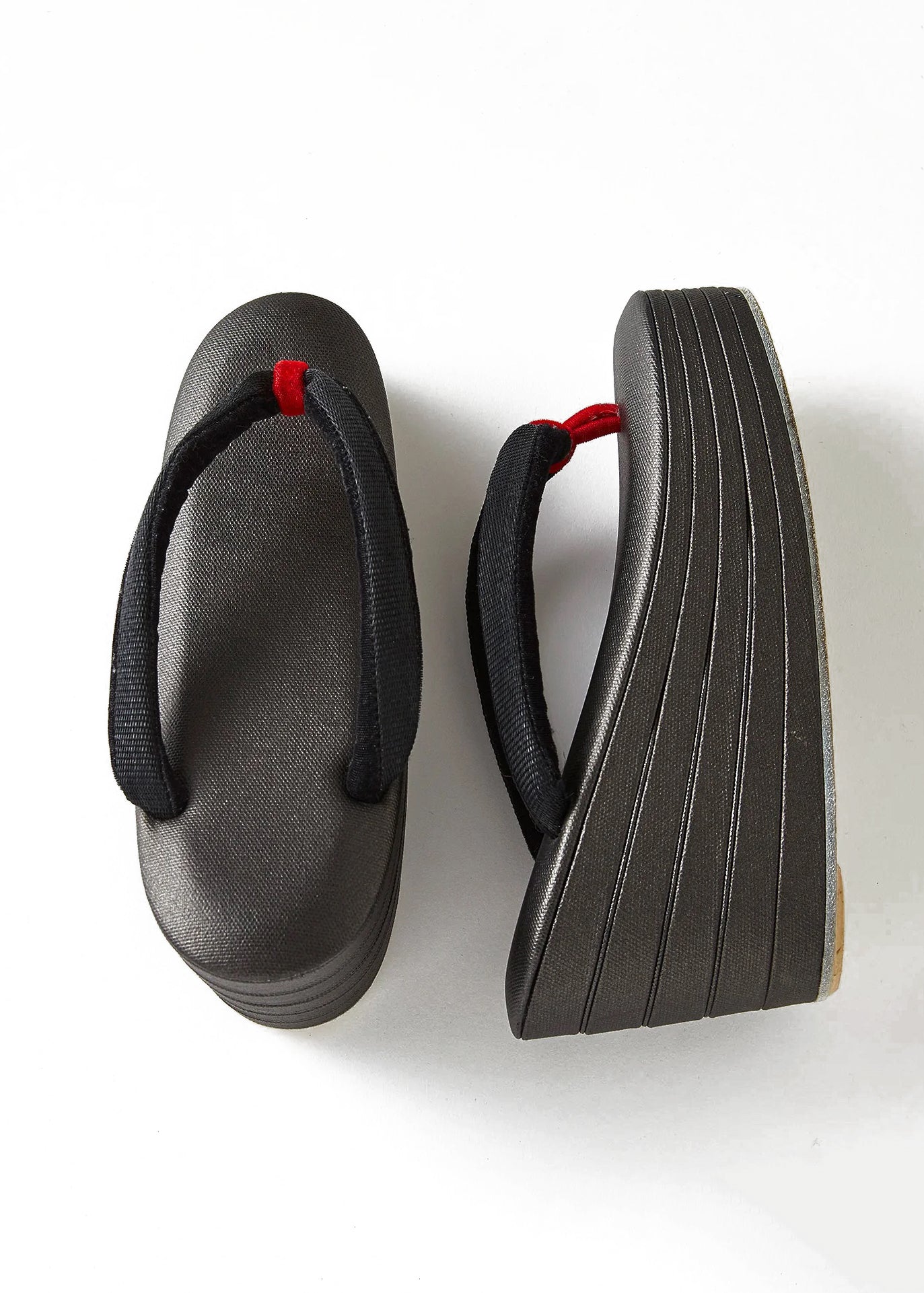 “Five-dan sandals canvas x horse hair” Kocho Kanda x KAPUKI
