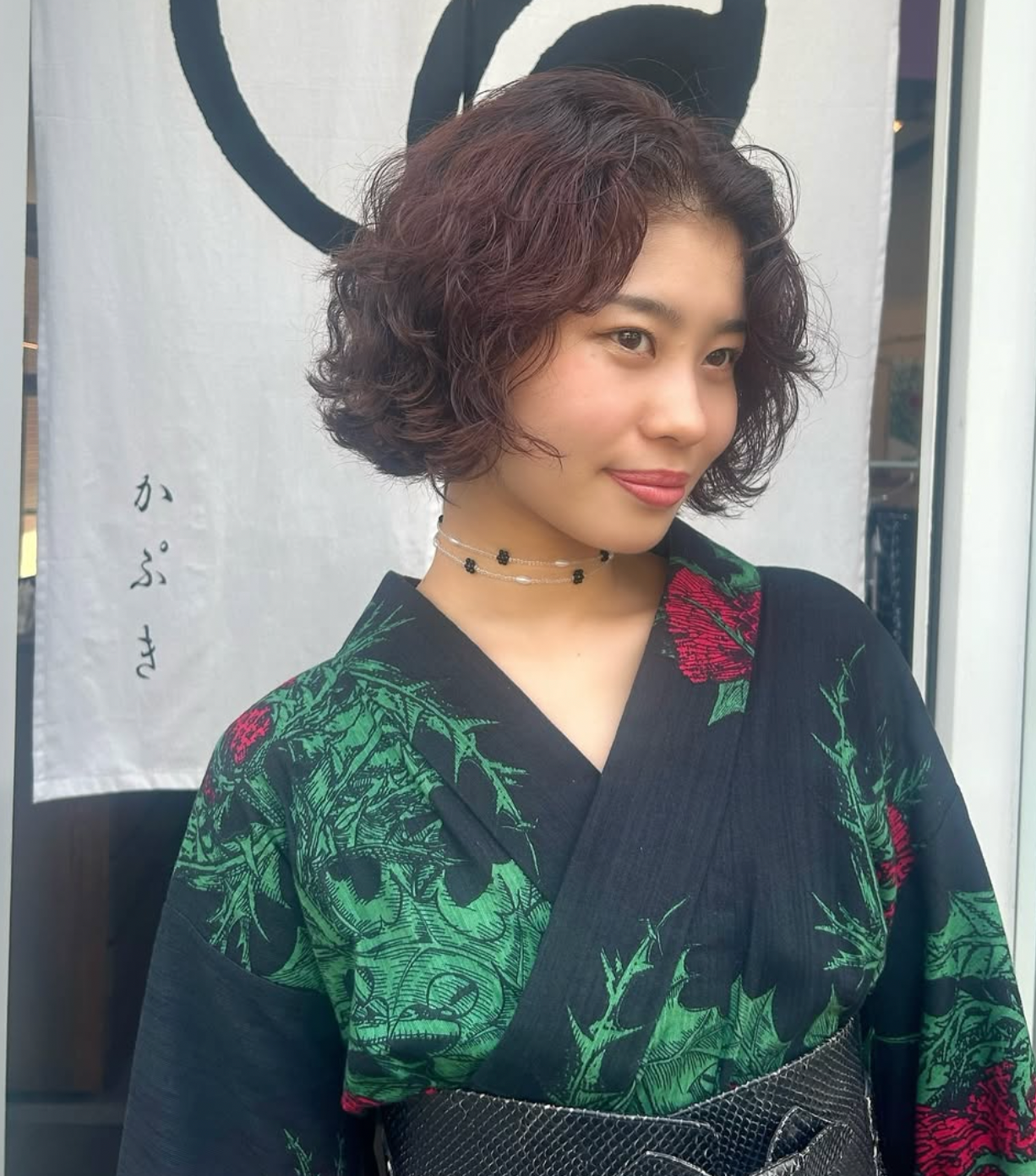 Thistle Black (Komidaya Genbei): Yukata