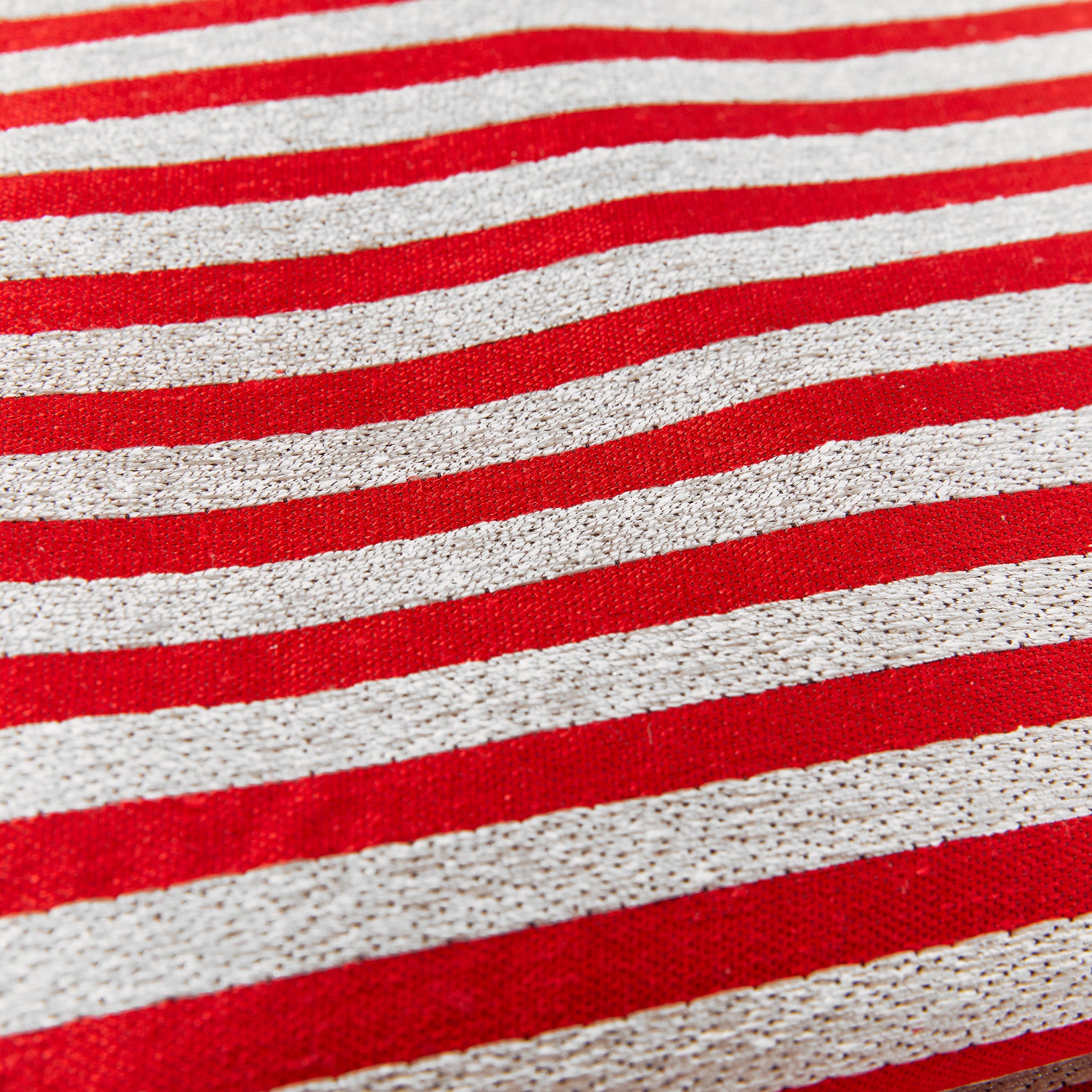 袋帯「煌紅縞」KAPUKIオリジナル アンティーク復刻柄：西陣織｜正絹（仕立て上がり）