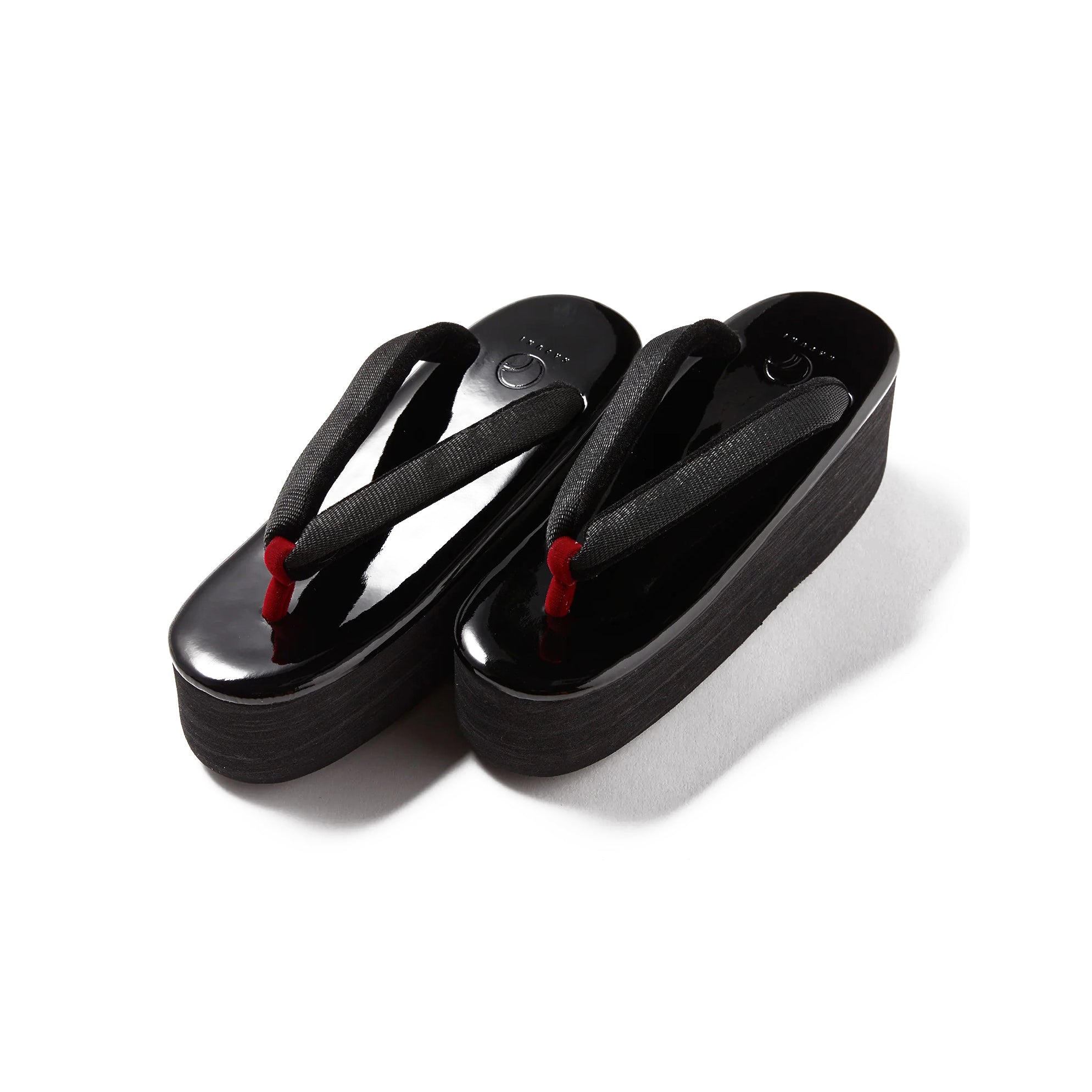 KAPUKI custom made sandals Hishiya Karen Brosso "Thick sole sandals black"