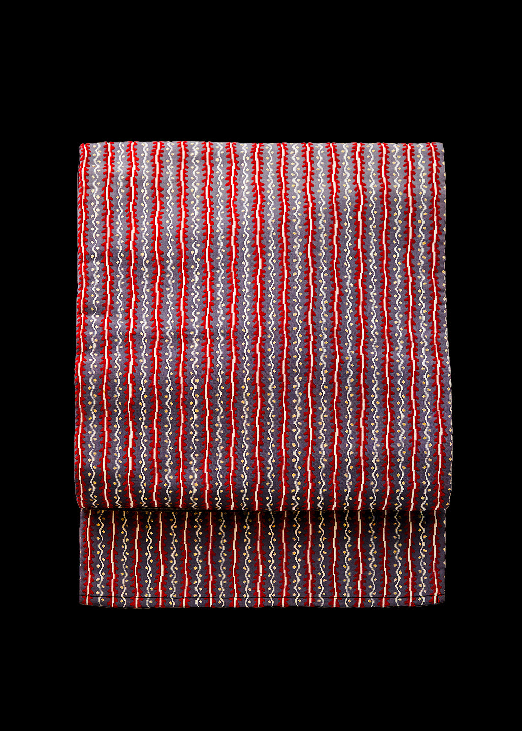 Tyrolean Stripe: Antique | Nagoya Obi | Pure Silk