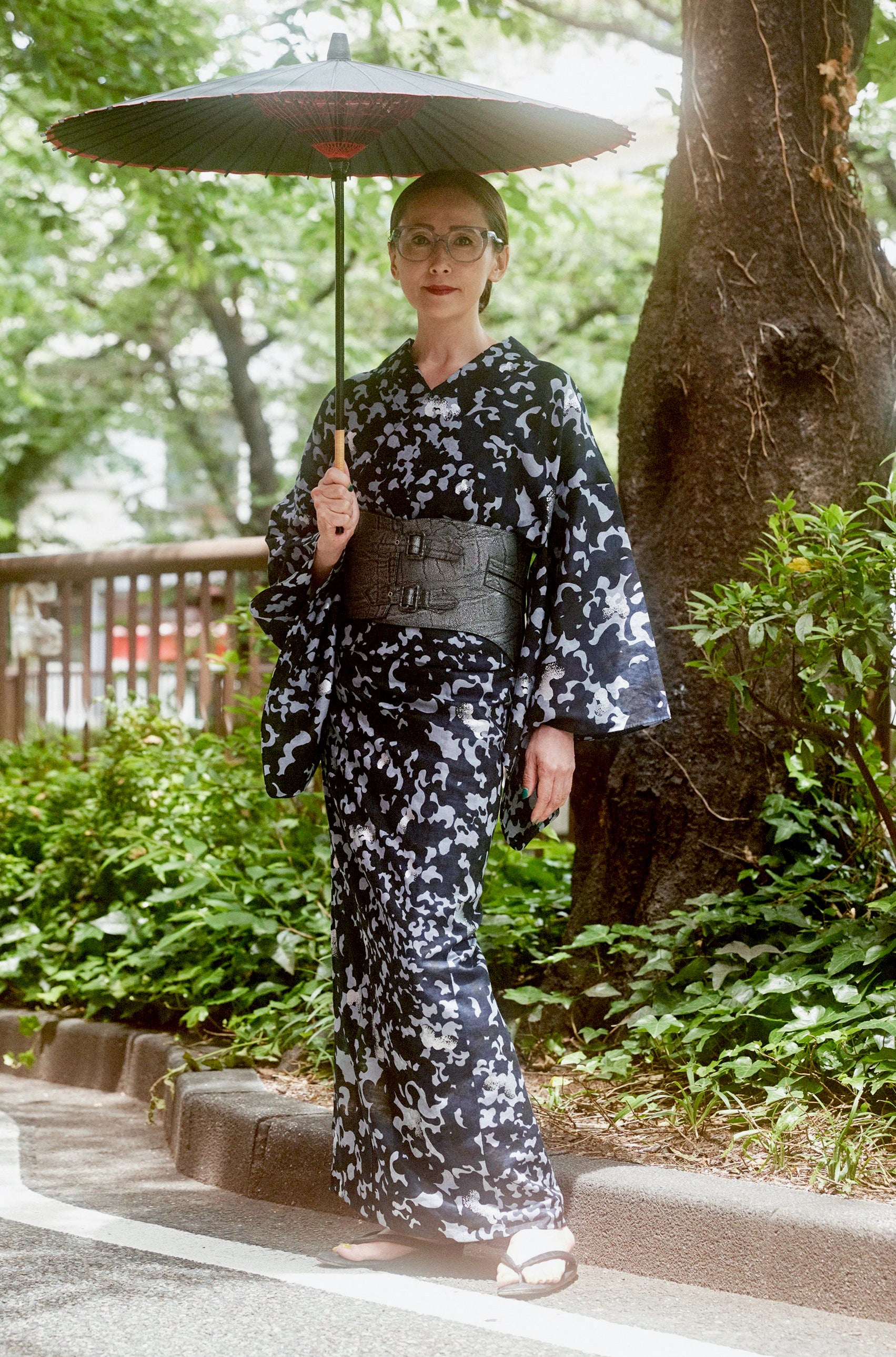 Mitsutomoe Small (Komidaya Genbei): Yukata