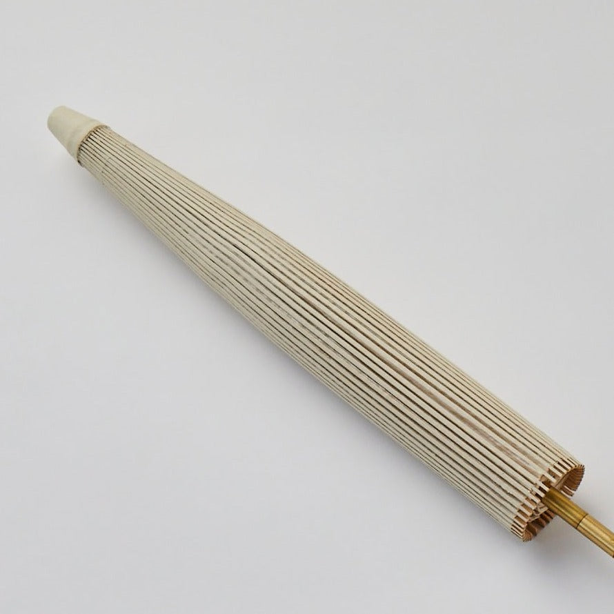 Parasol "Rakusui Shiro" bamboo pattern