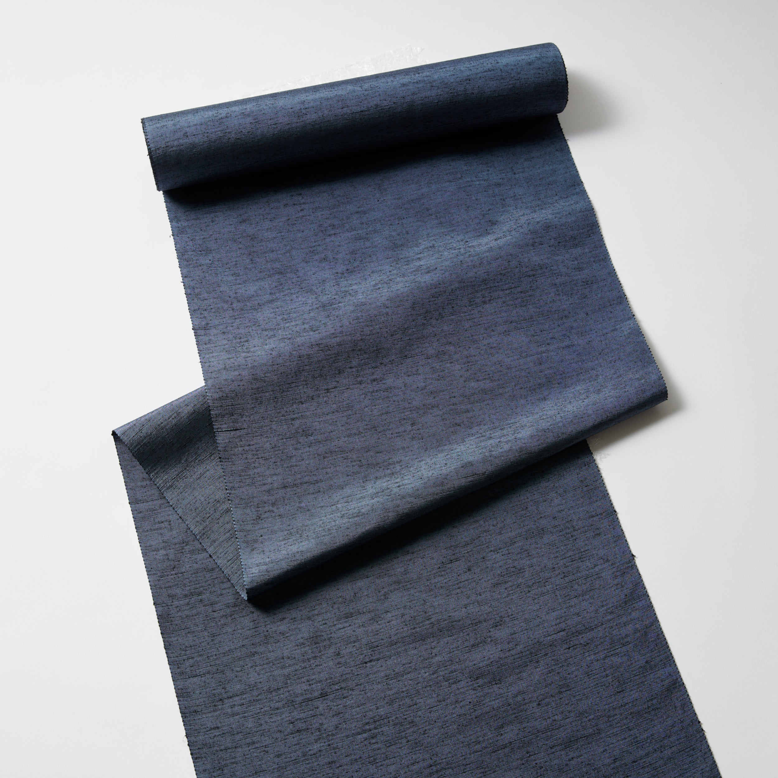 Hibiki Blue: Juyo Tsumugi | Yonezawa Ori | Pure Silk | Single Clothes | Uki