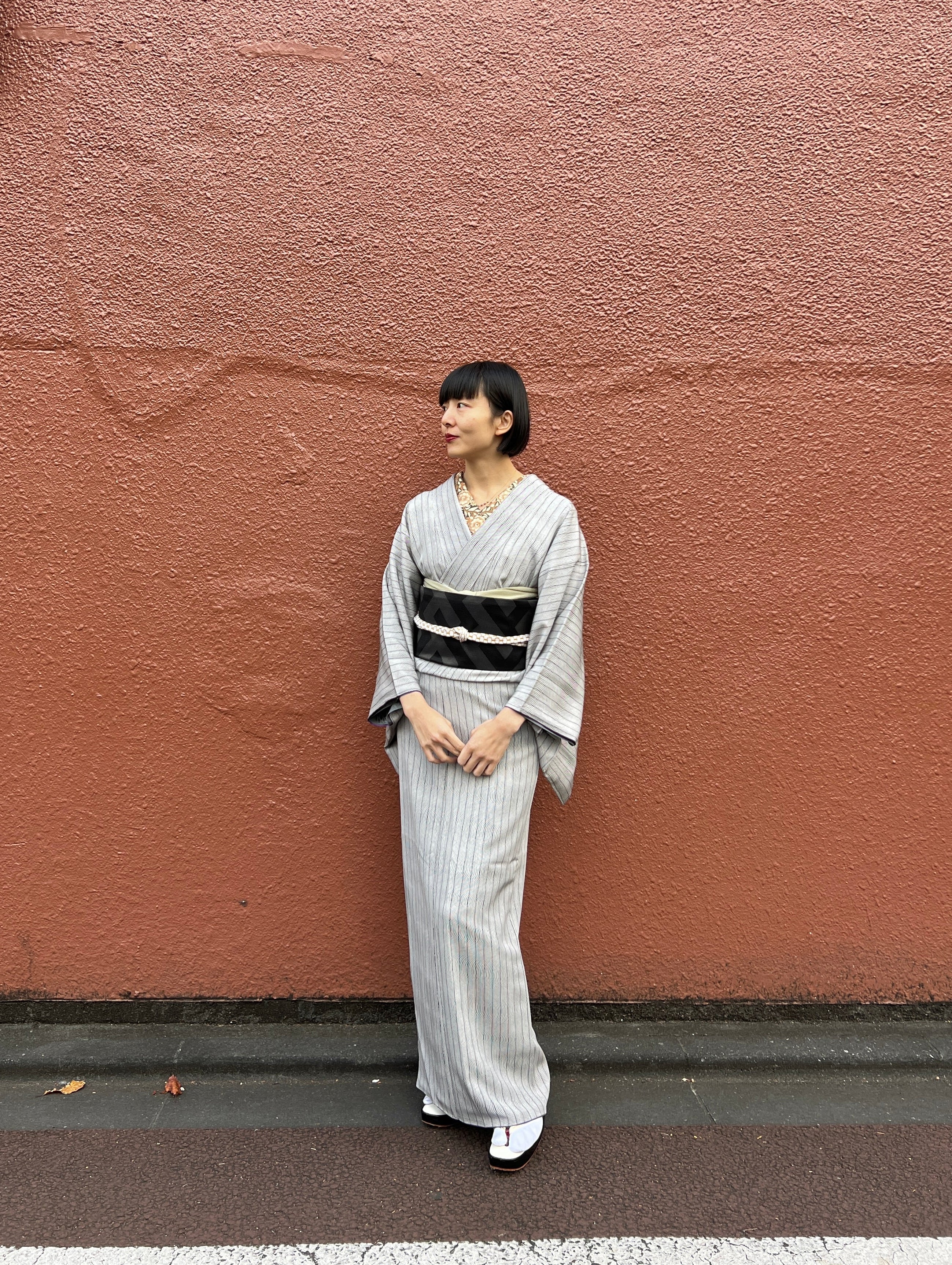 紗綾形（KAPUKIオリジナル）：袋帯｜西陣織 ｜正絹（お仕立て代込み）