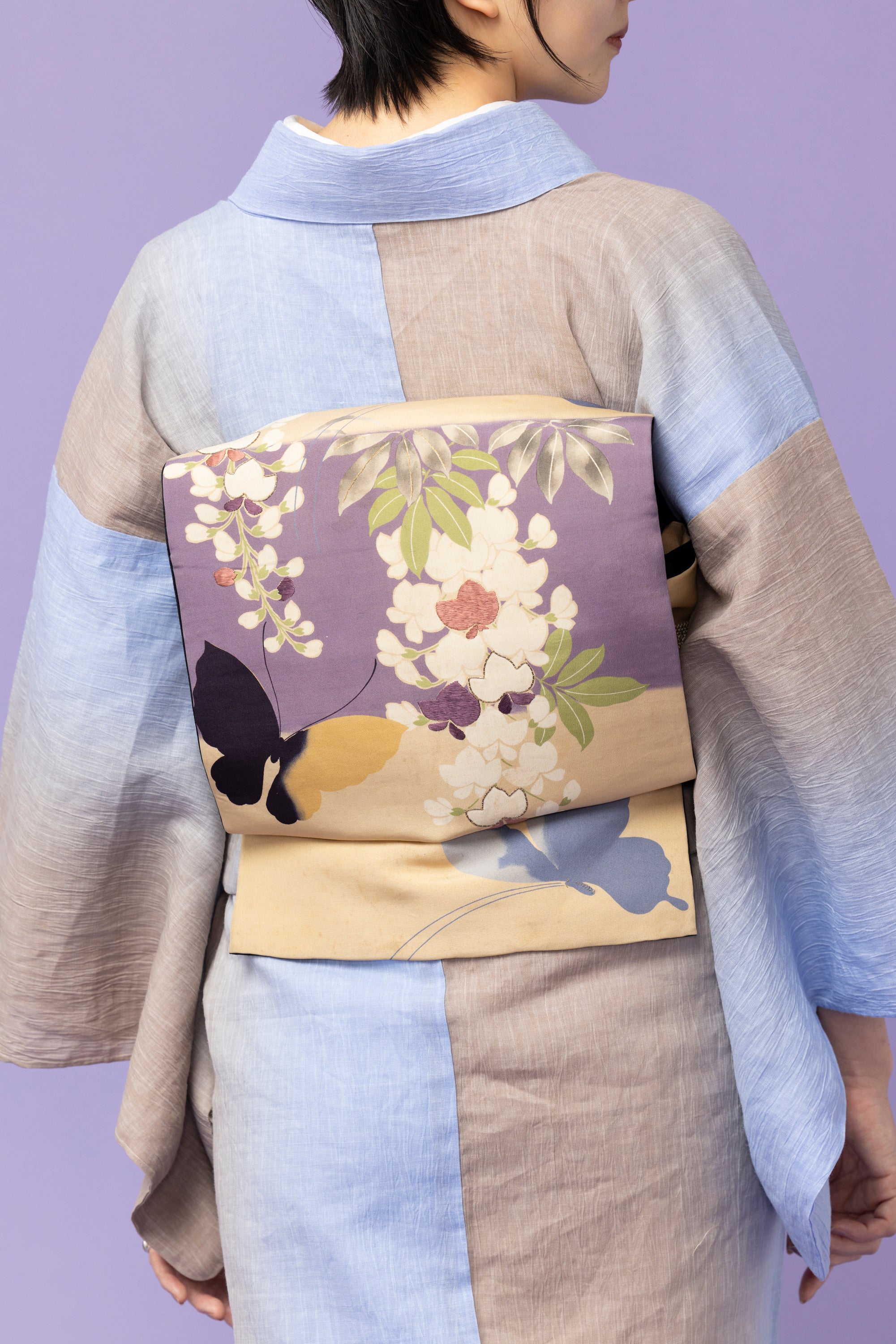 ✨仕立て上がり訪問着✨クリームベージュ系グラデーションに芍薬