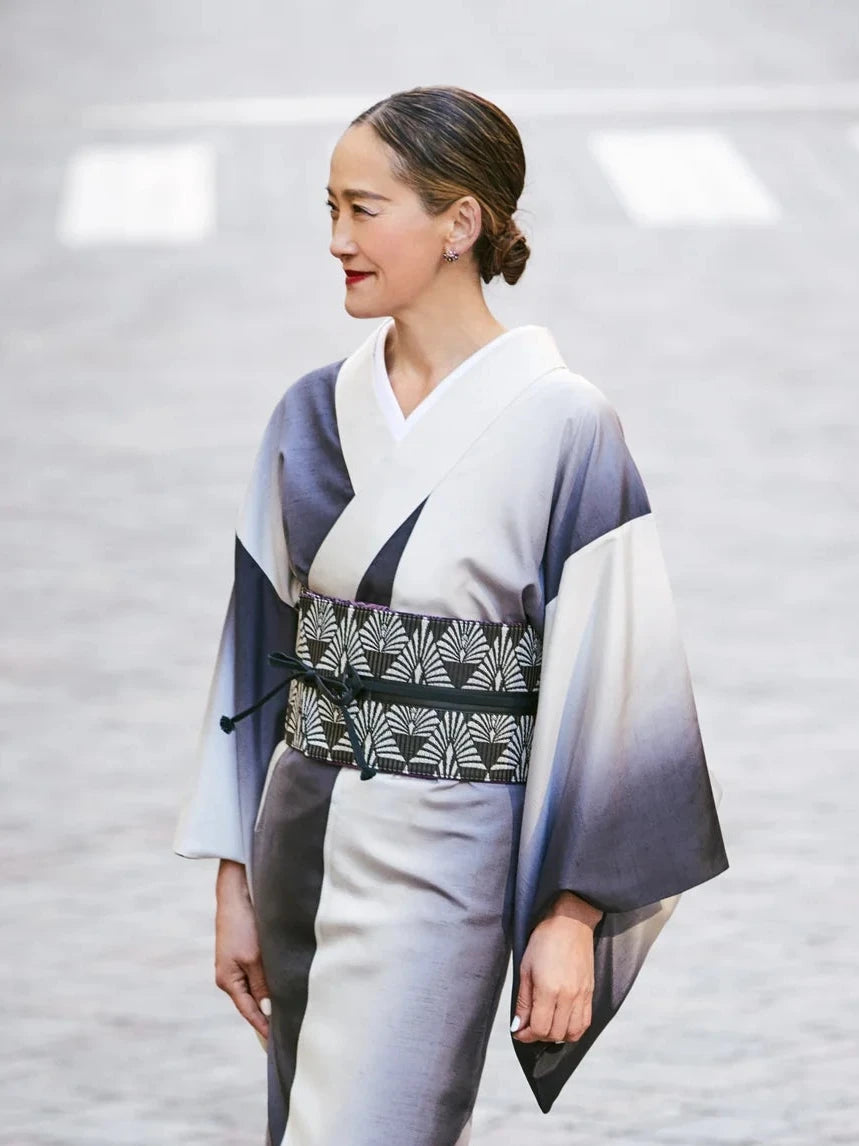美品! KAPUKI 帯ベルト 帯ベルト 帯地タイプ レディース