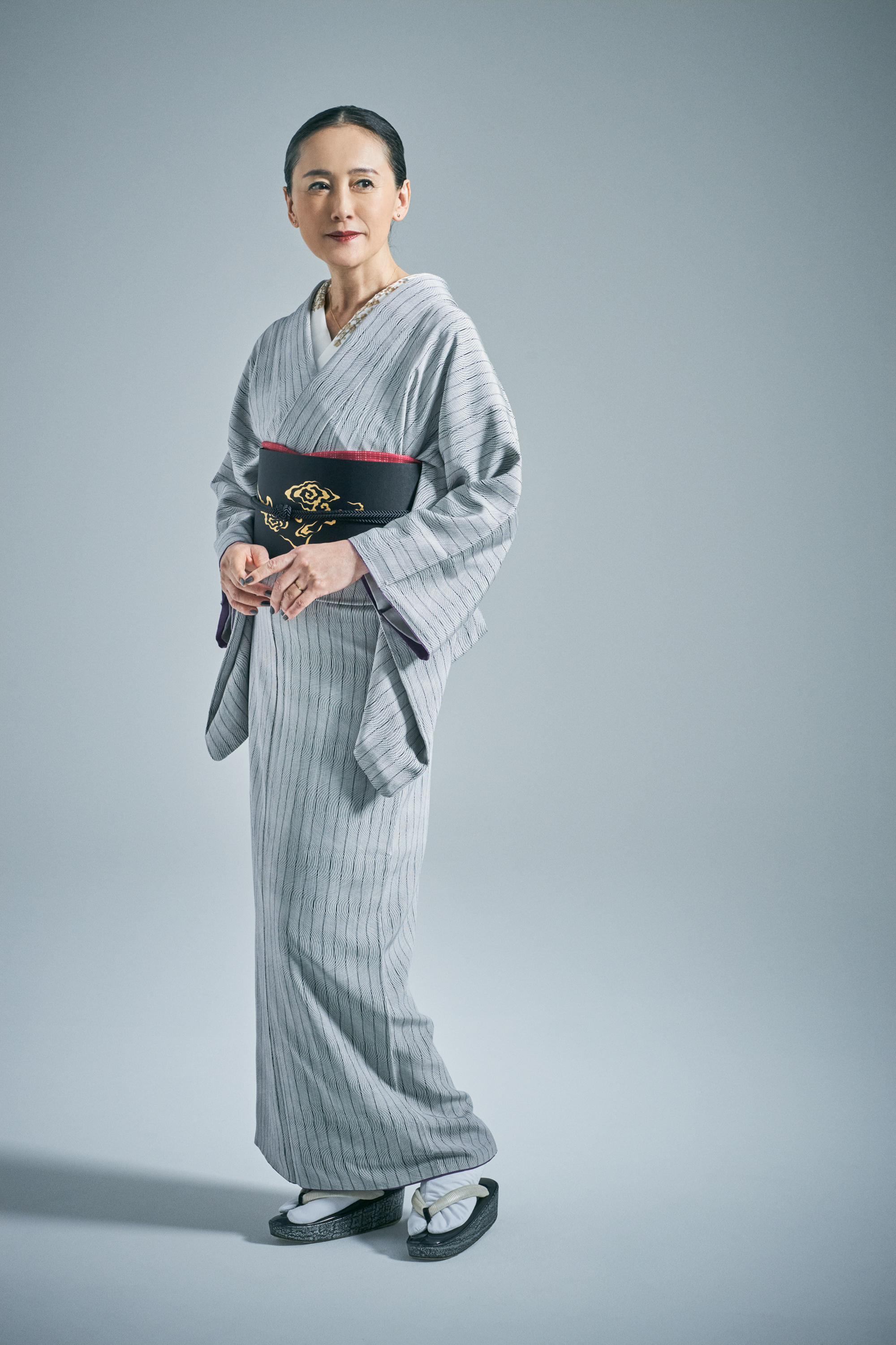 【受注生産】着物｜伊勢型小紋｜伊予染め 春の海｜古今